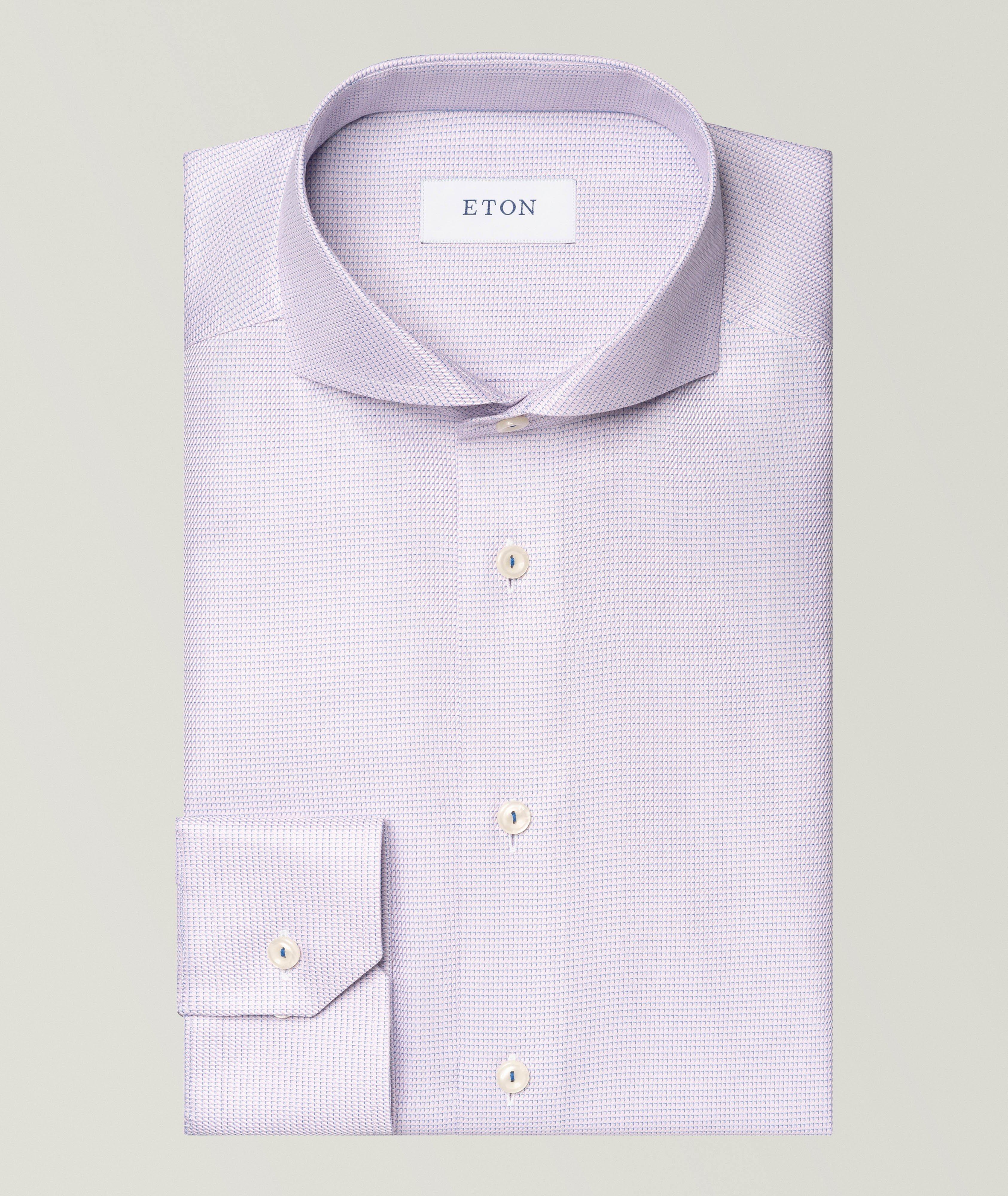 Semi Solid Signature Twill Shirt  image 0