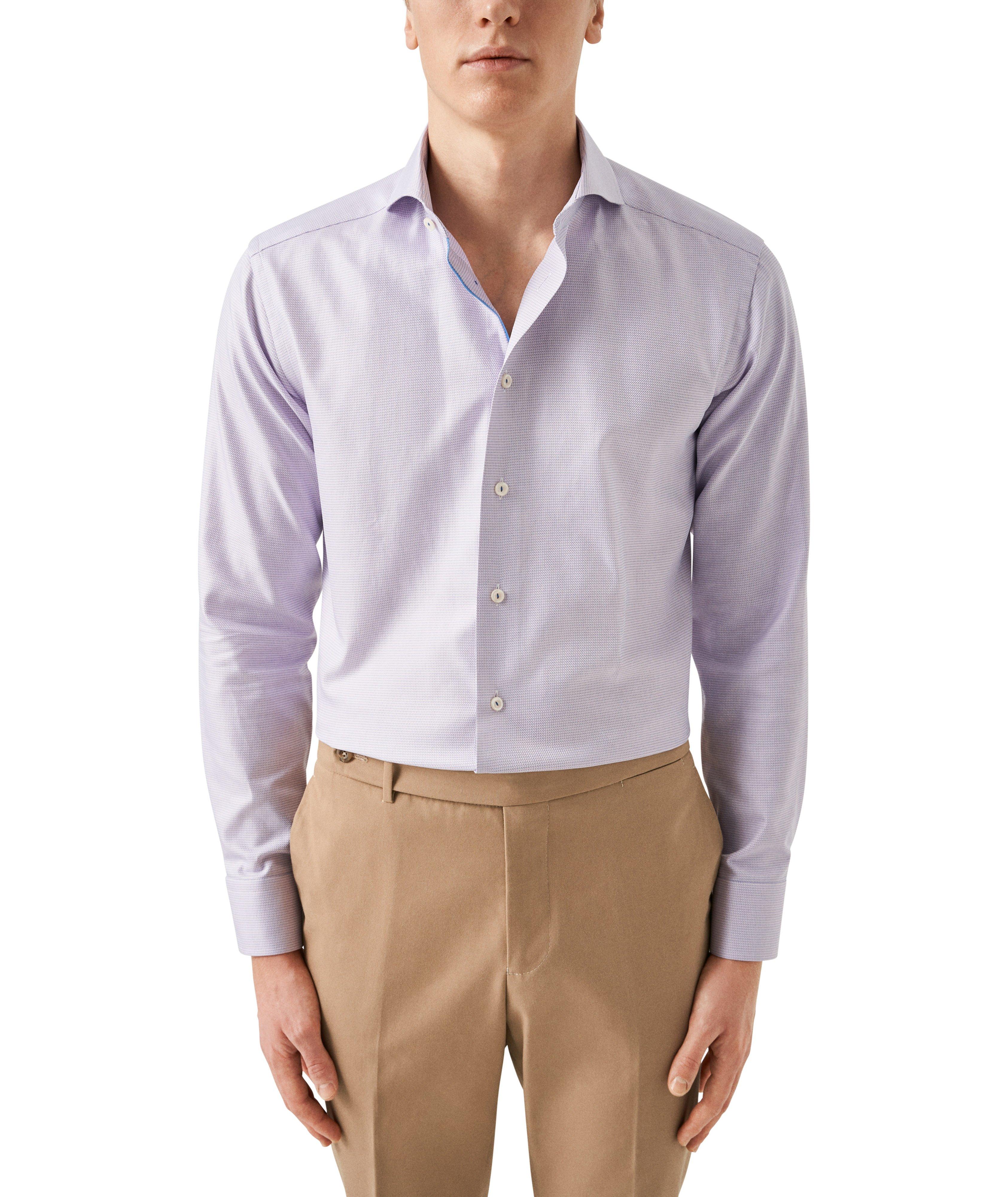 Semi Solid Signature Twill Shirt  image 1