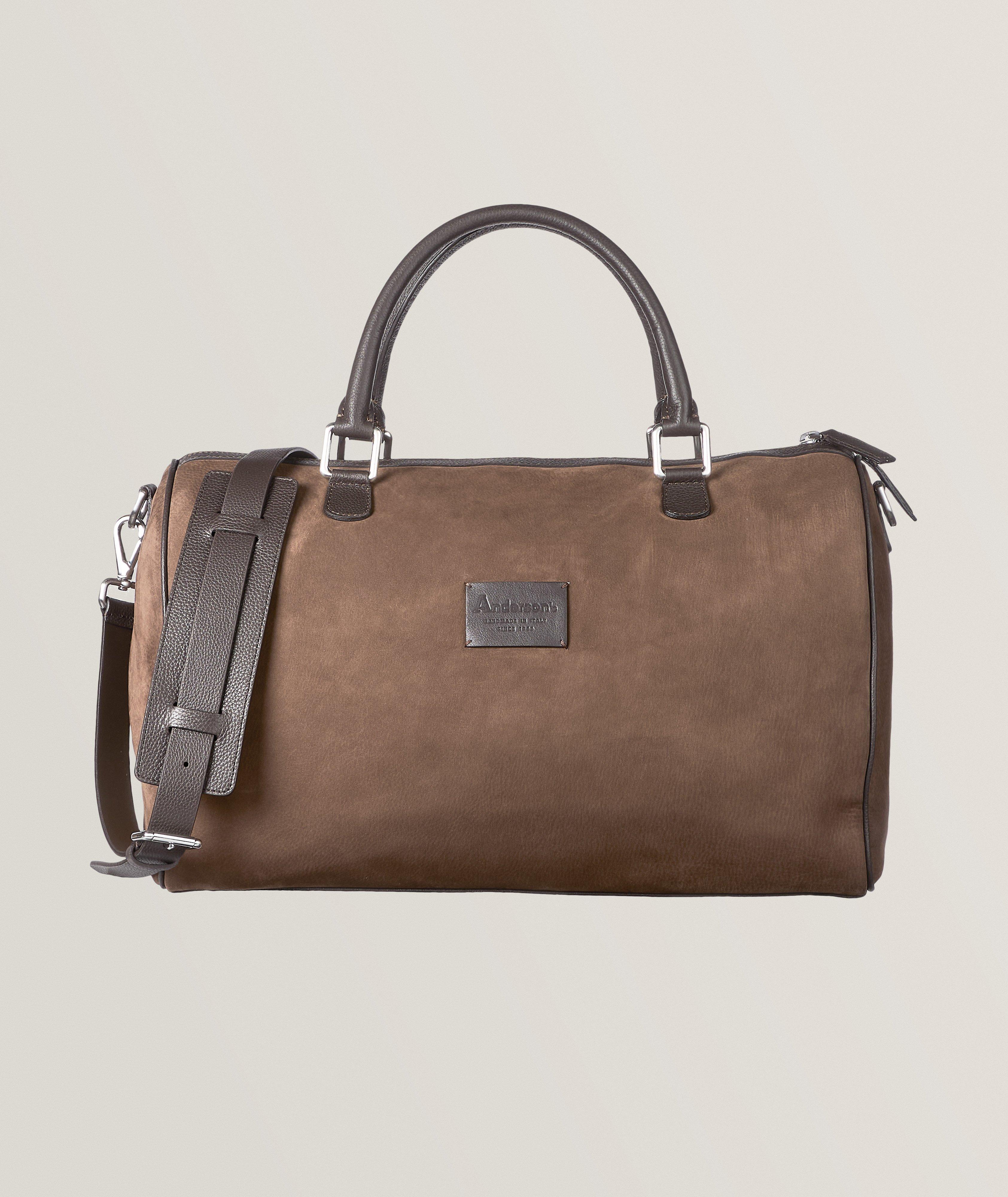 Anderson's Sac Polochon En Nubuck En Brun