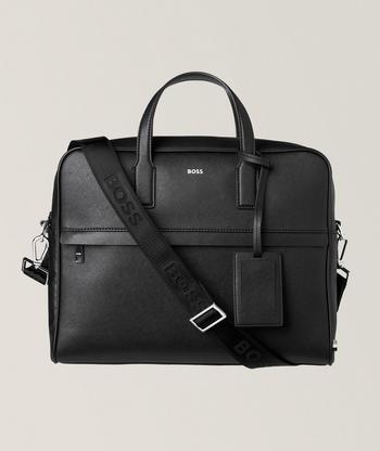 Monte & Coe Leather Weekender Bag | Bags & Cases | Harry Rosen