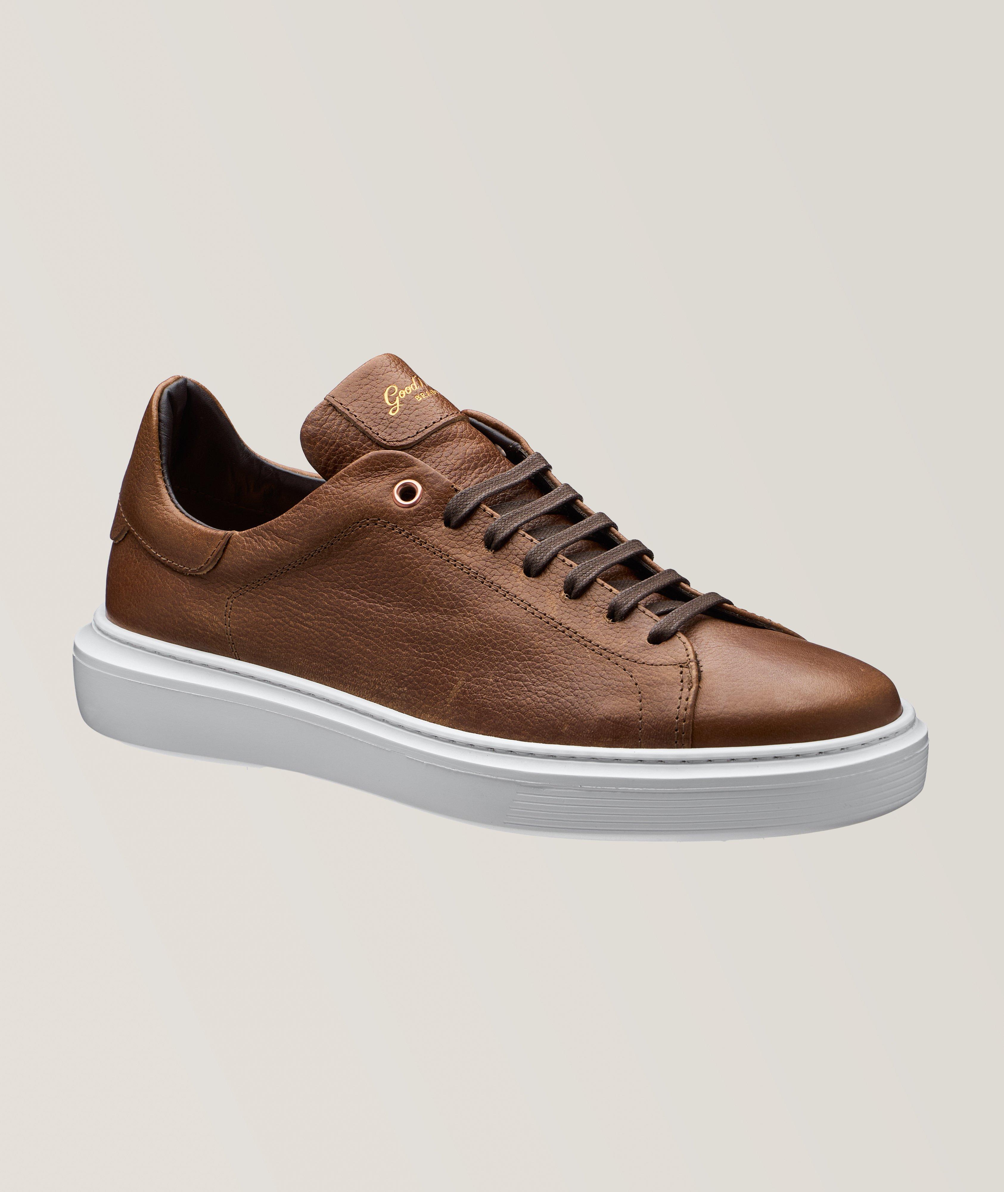 Legend London Pebbled Leather Sneakers