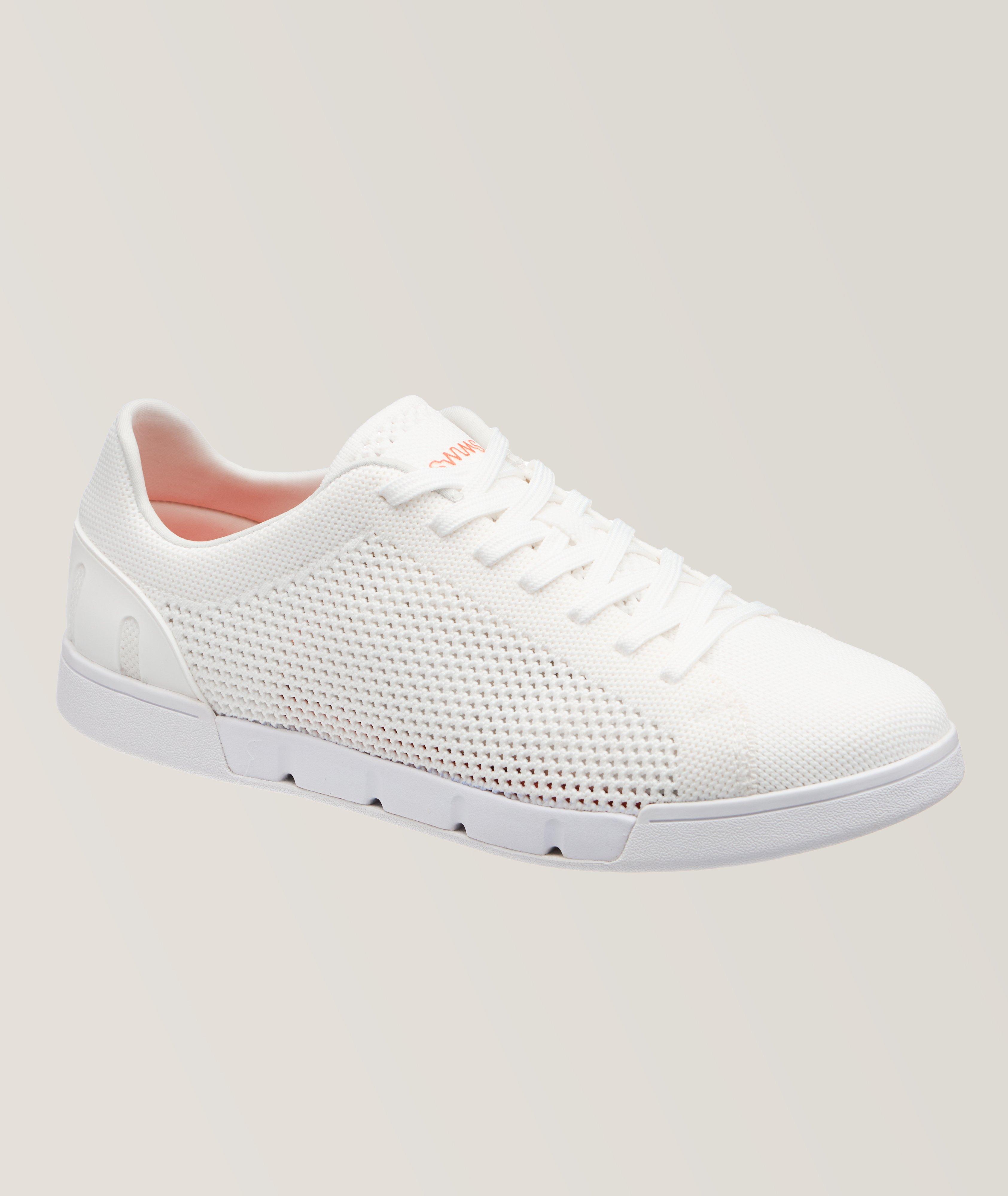 Swims Chaussure Sport En Tricot En Blanc , Taille Homme 12