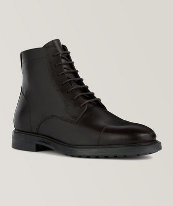 To Boot New York Burkett Suede Captoe Boots | Boots | Harry Rosen