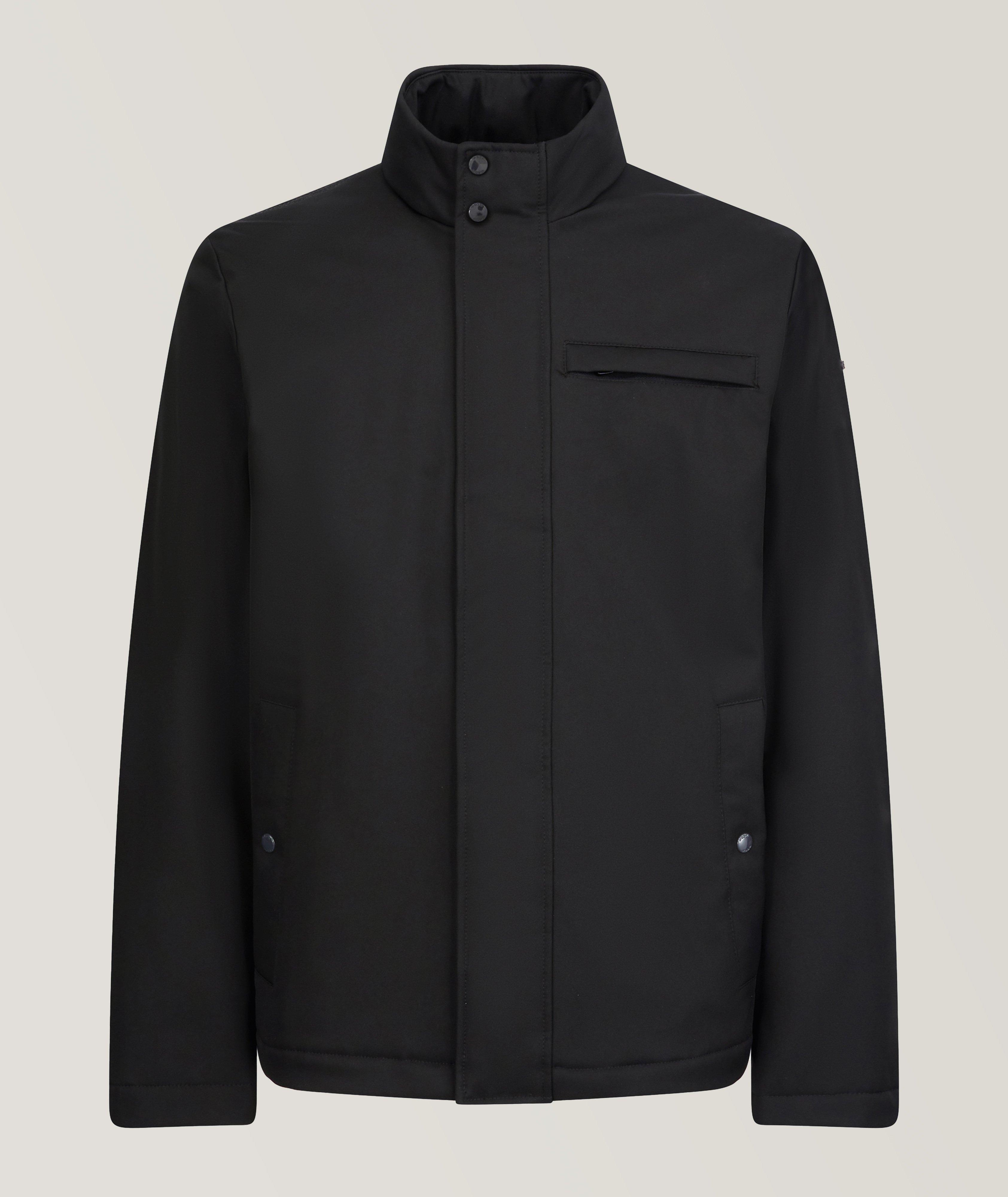 Geox Blouson Vincit En Tissu Technique En Noir , Taille Homme 44