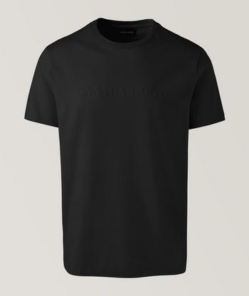 HUGO Stacked Logo Interlock Cotton T-Shirt, T-Shirts