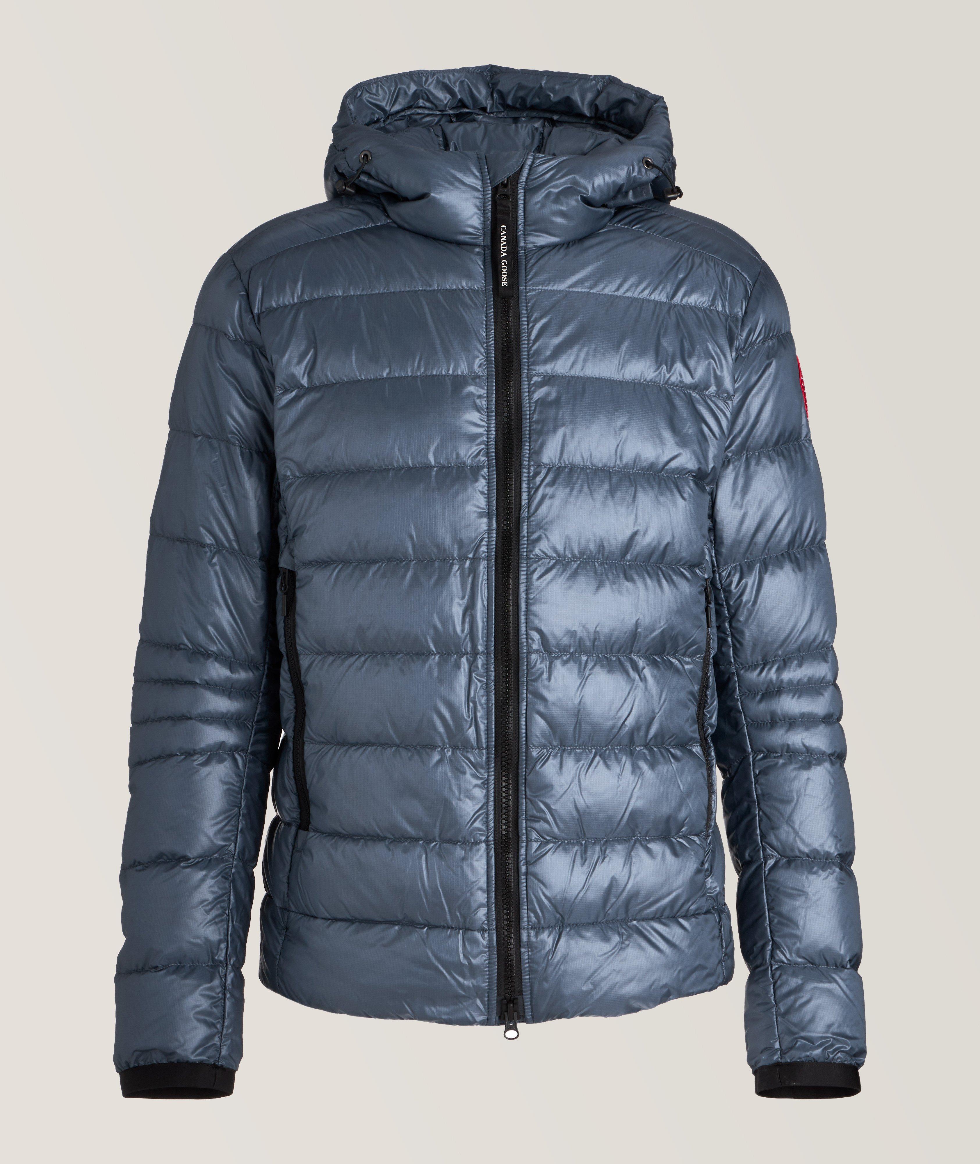 Canada Goose Manteau De Duvet Crofton À Capuchon En Bleu , Taille Homme Petit