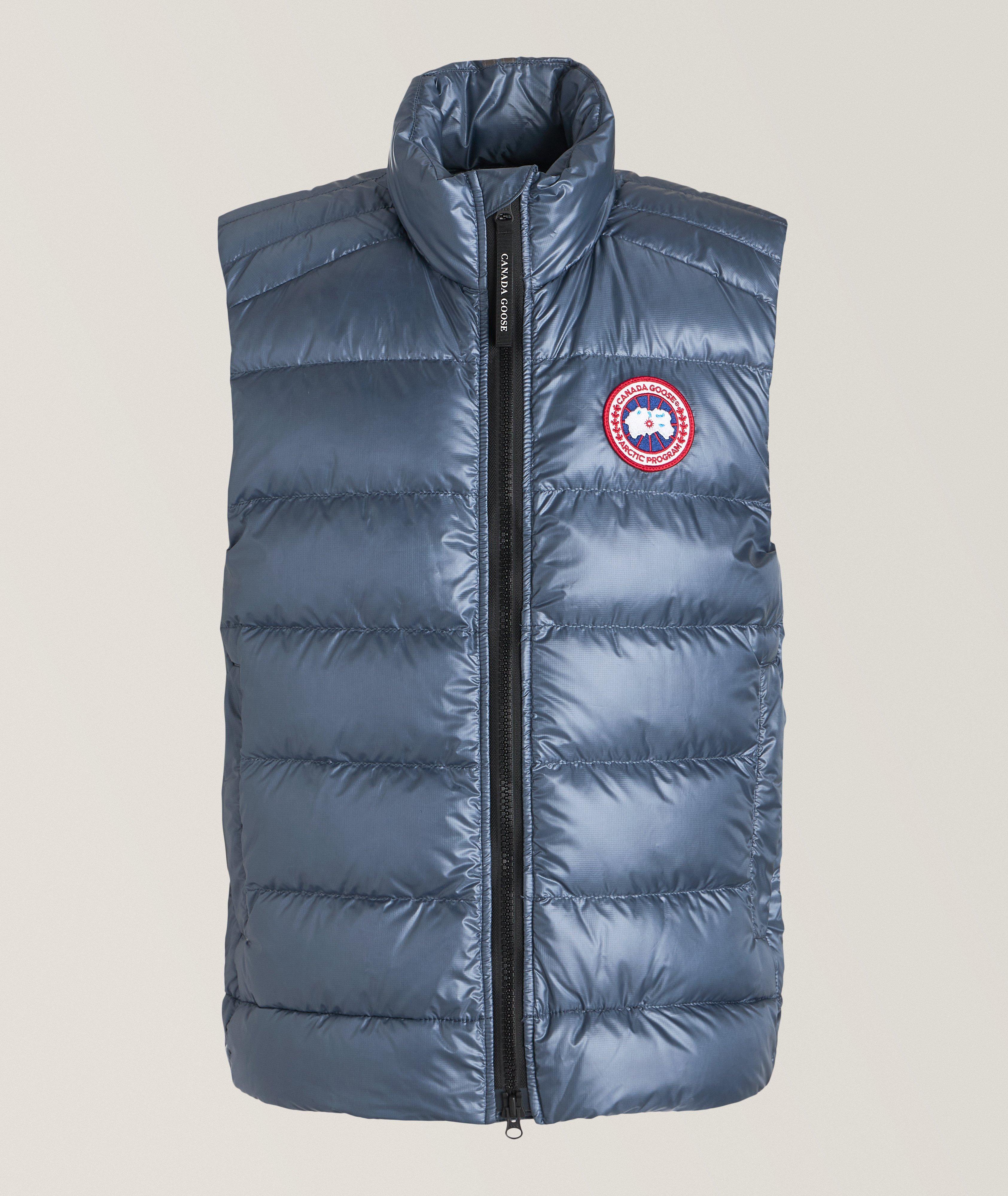 Canada Goose Veste Crofton En Tissu Recyclé En Bleu , Taille Homme Grand