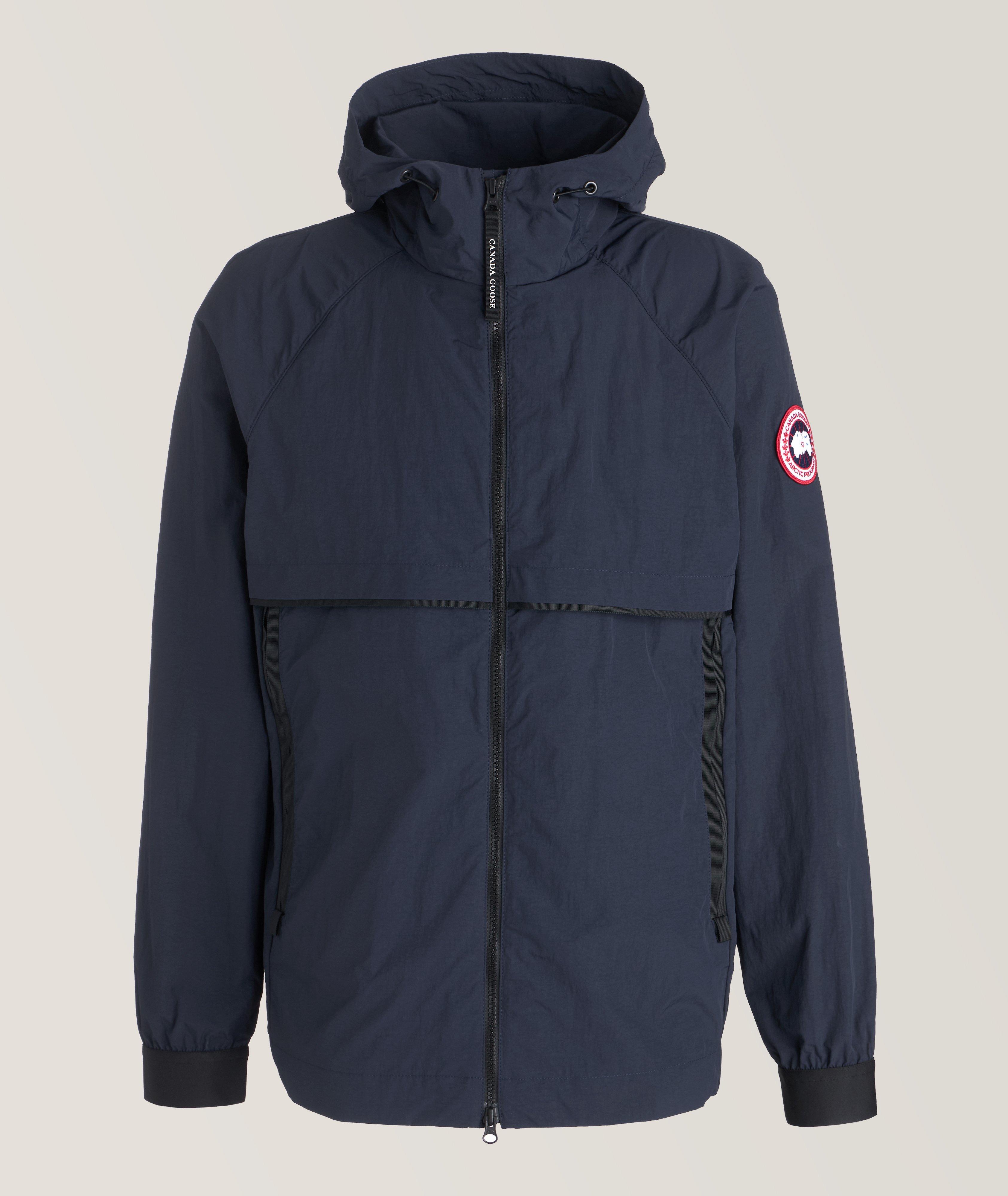 Canada Goose Blouson Faber À Capuchon En Bleu , Taille Homme Petit