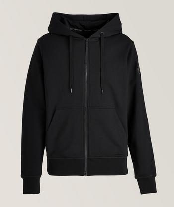 ZEGNA Stretch-Cotton Jersey Zip-Up Hoodie for Men