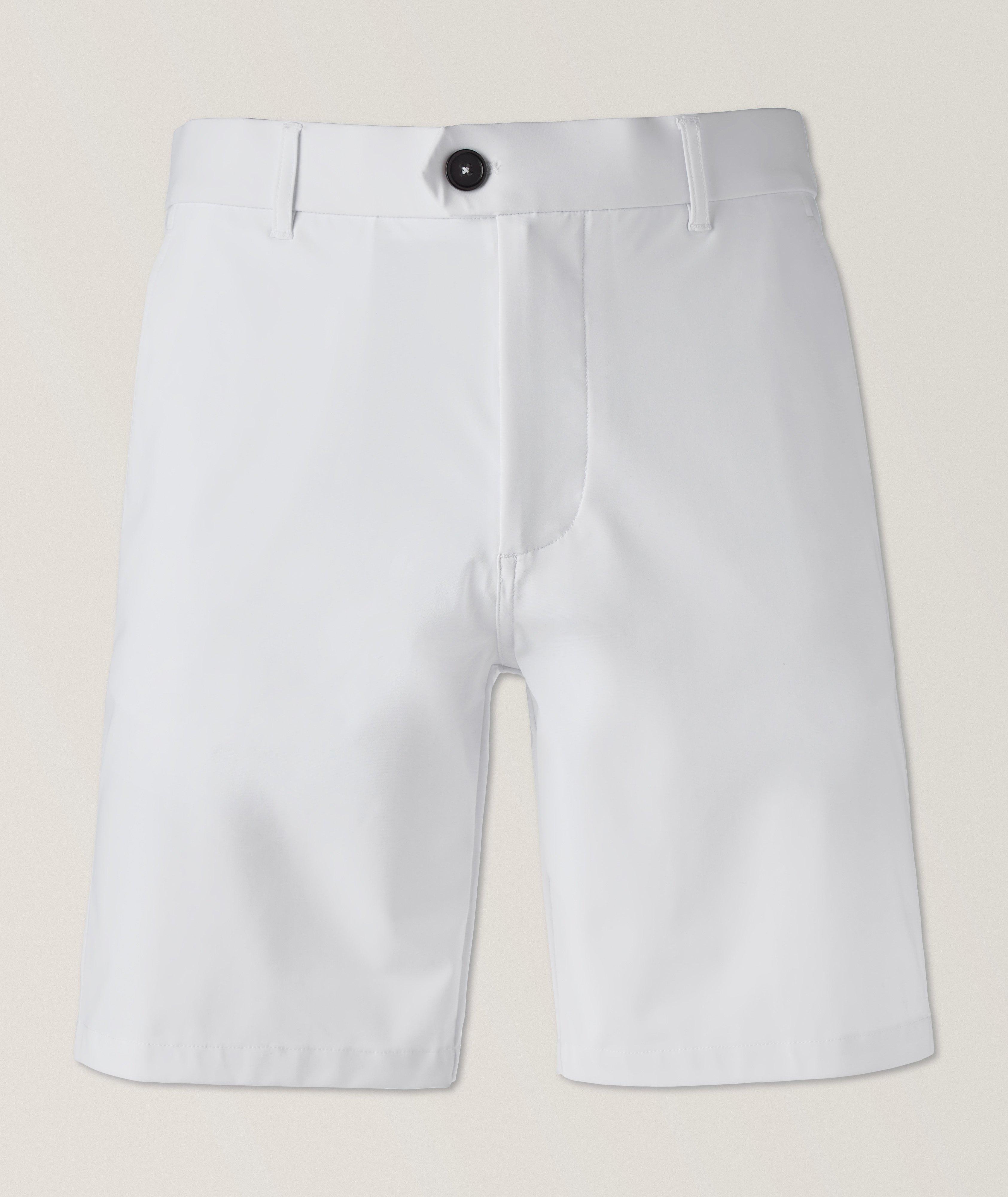 Greyson Short Montauk En Tissu Technique Extensible En Blanc , Taille Homme 32