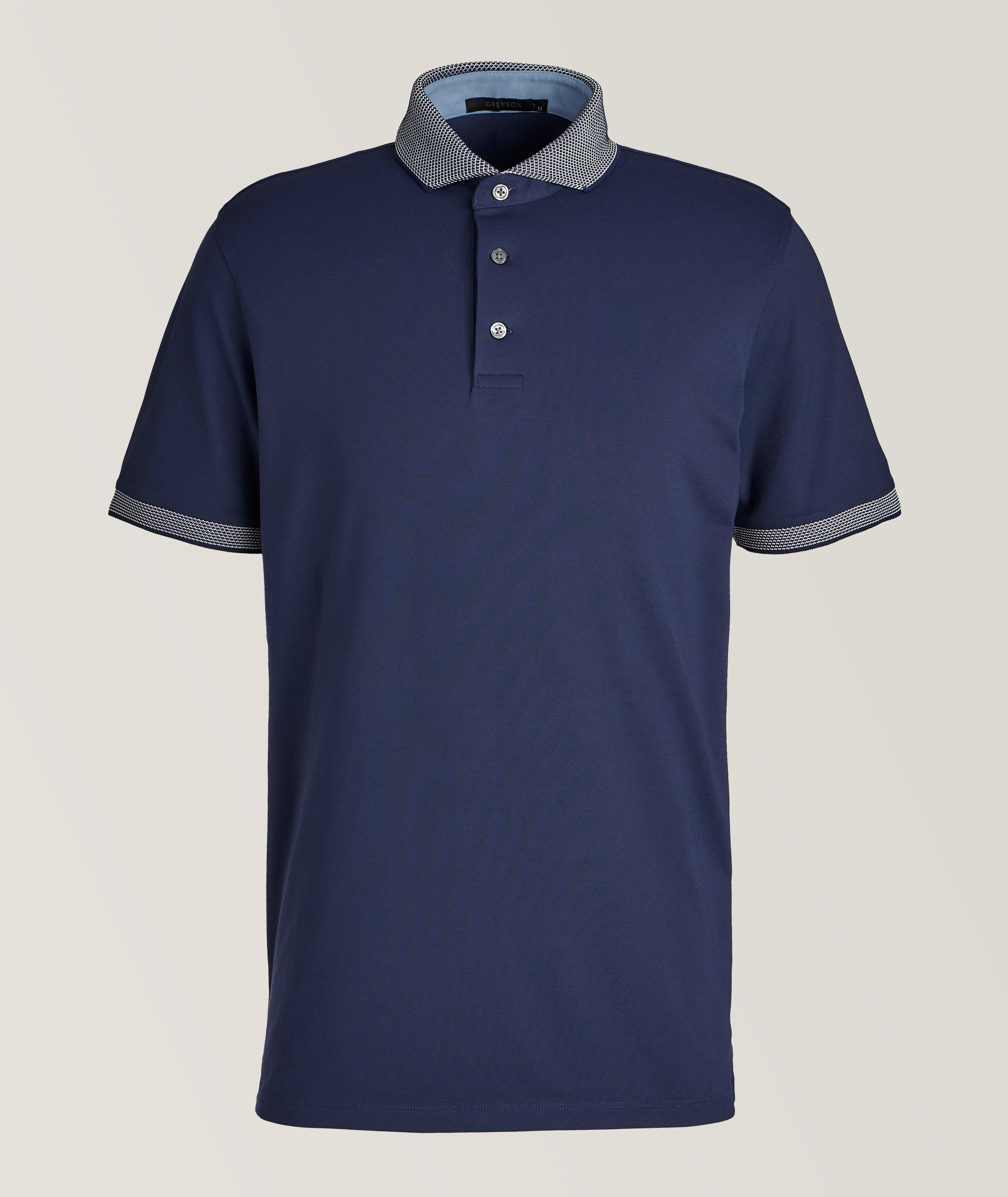 Greyson Polo De Golf Cherokee En Tissu Extensible En Bleu , Taille Homme Petit