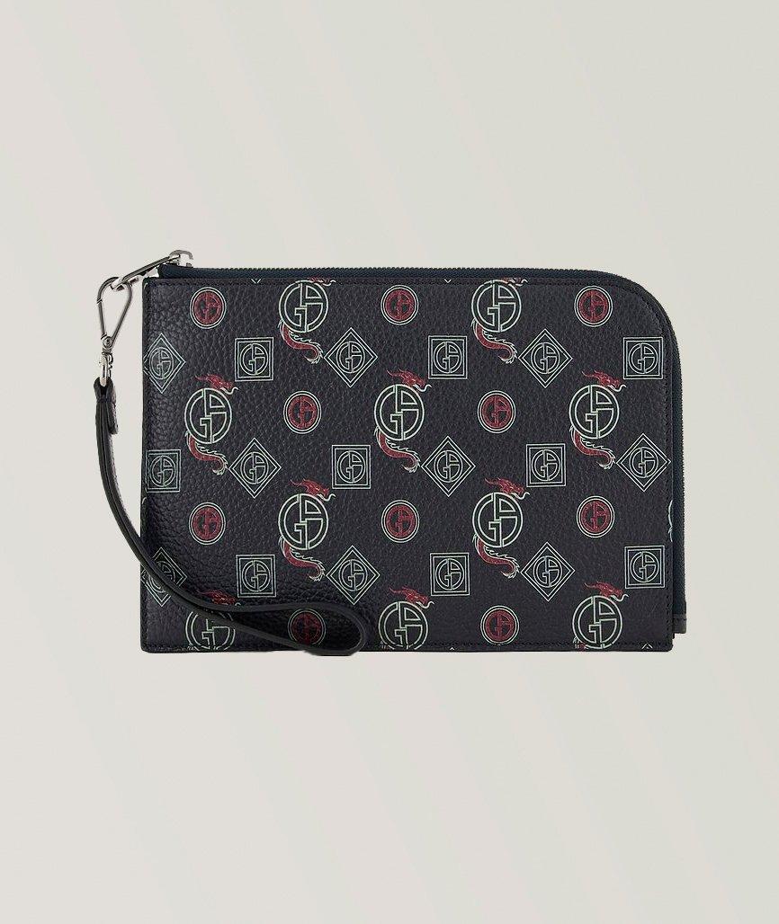 Lunar New Year Monogram Pouch