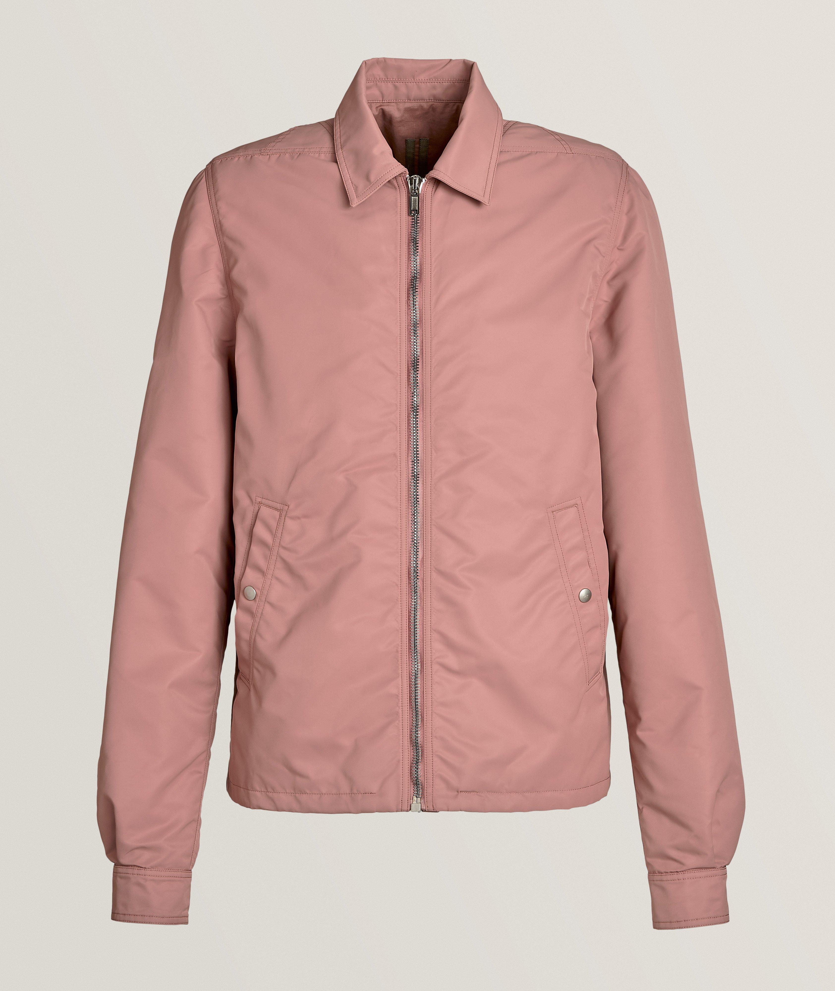 Rick Owens Drkshdw Imbottita Nylon Jacket In Pink , Men's Size Medium