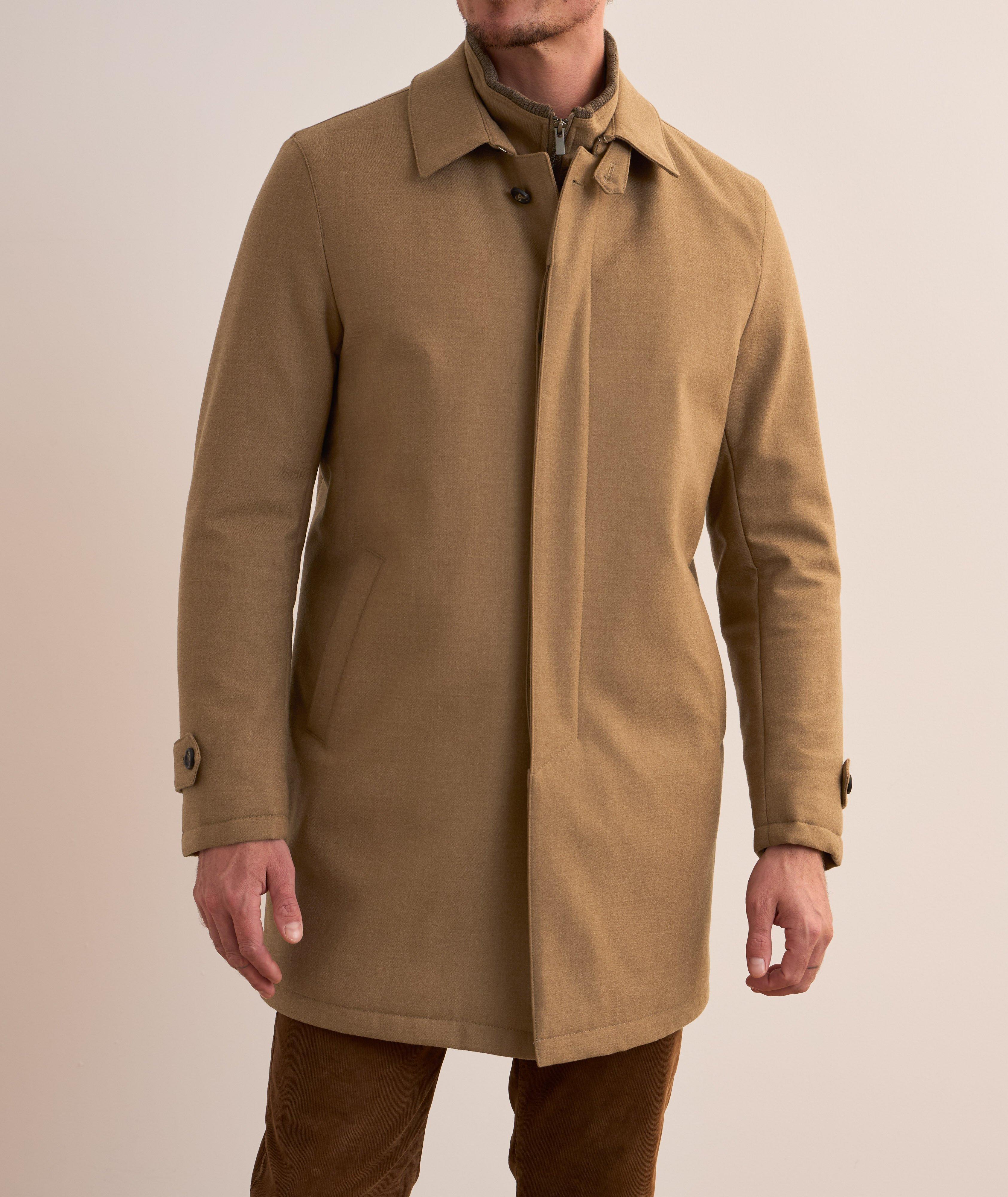 Vittorio Stretch-Wool Coat image 1