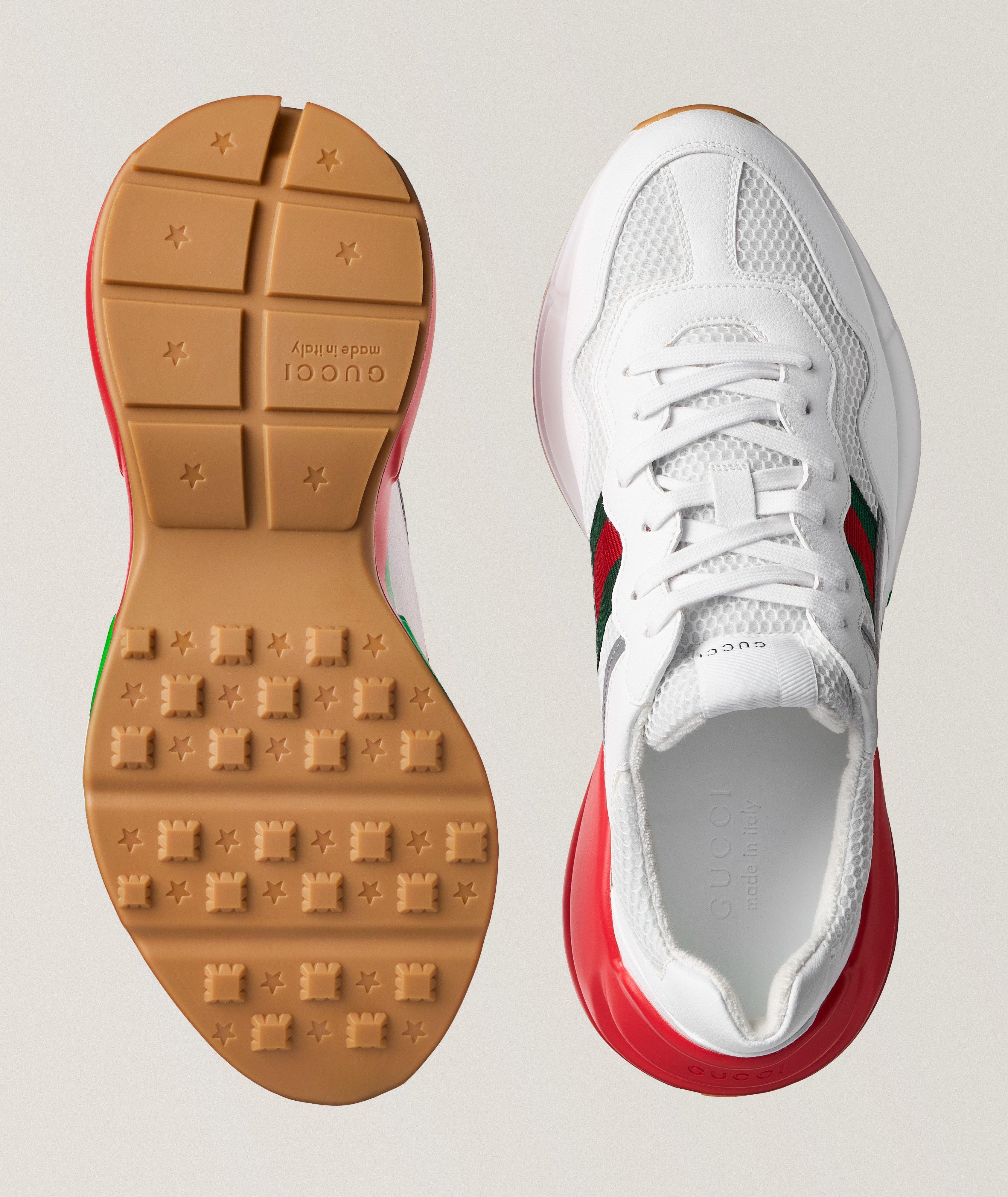Rhyton Brand Striped Sneakers image 2