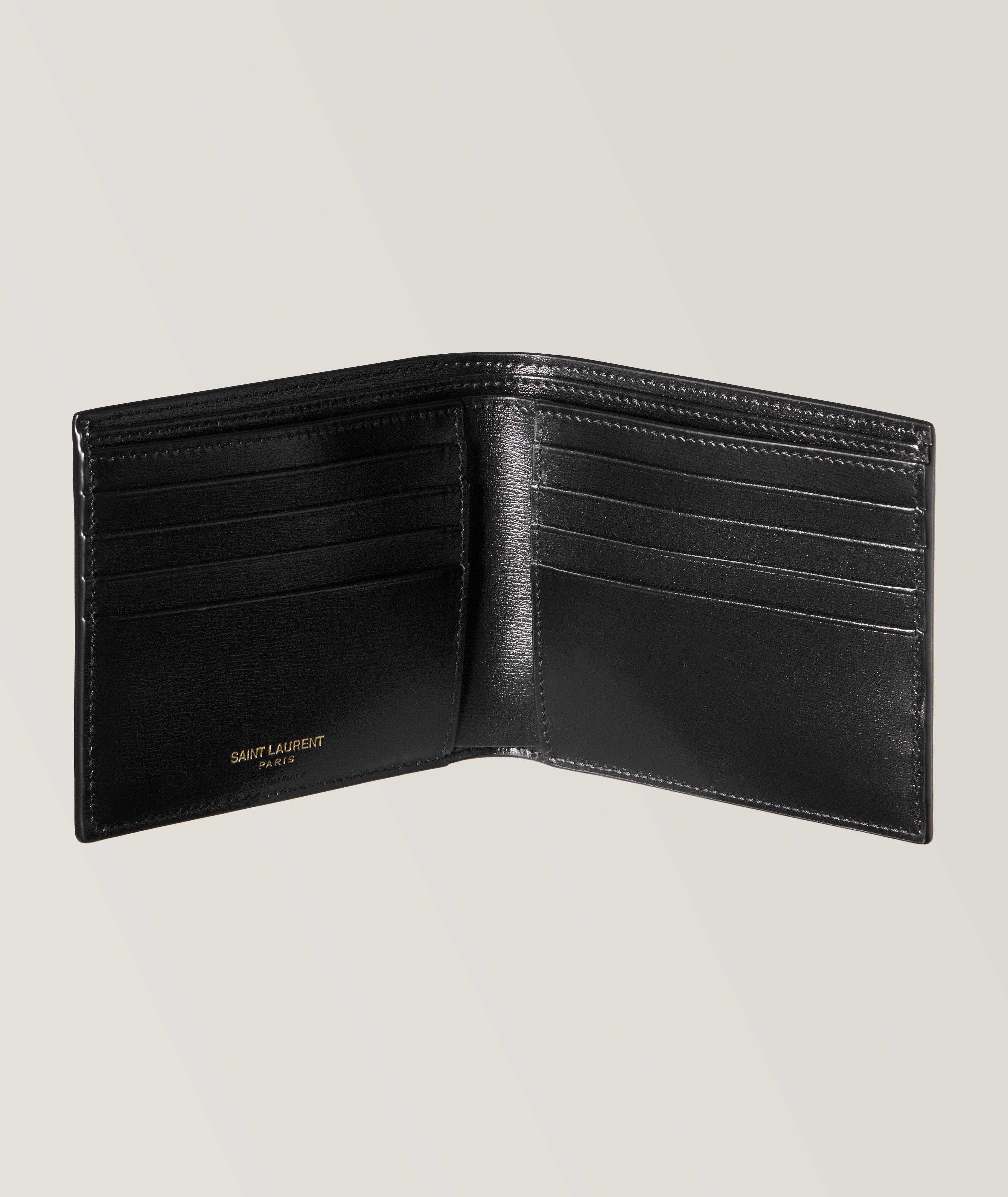 YSL Metal Logo East West Billfold  image 1