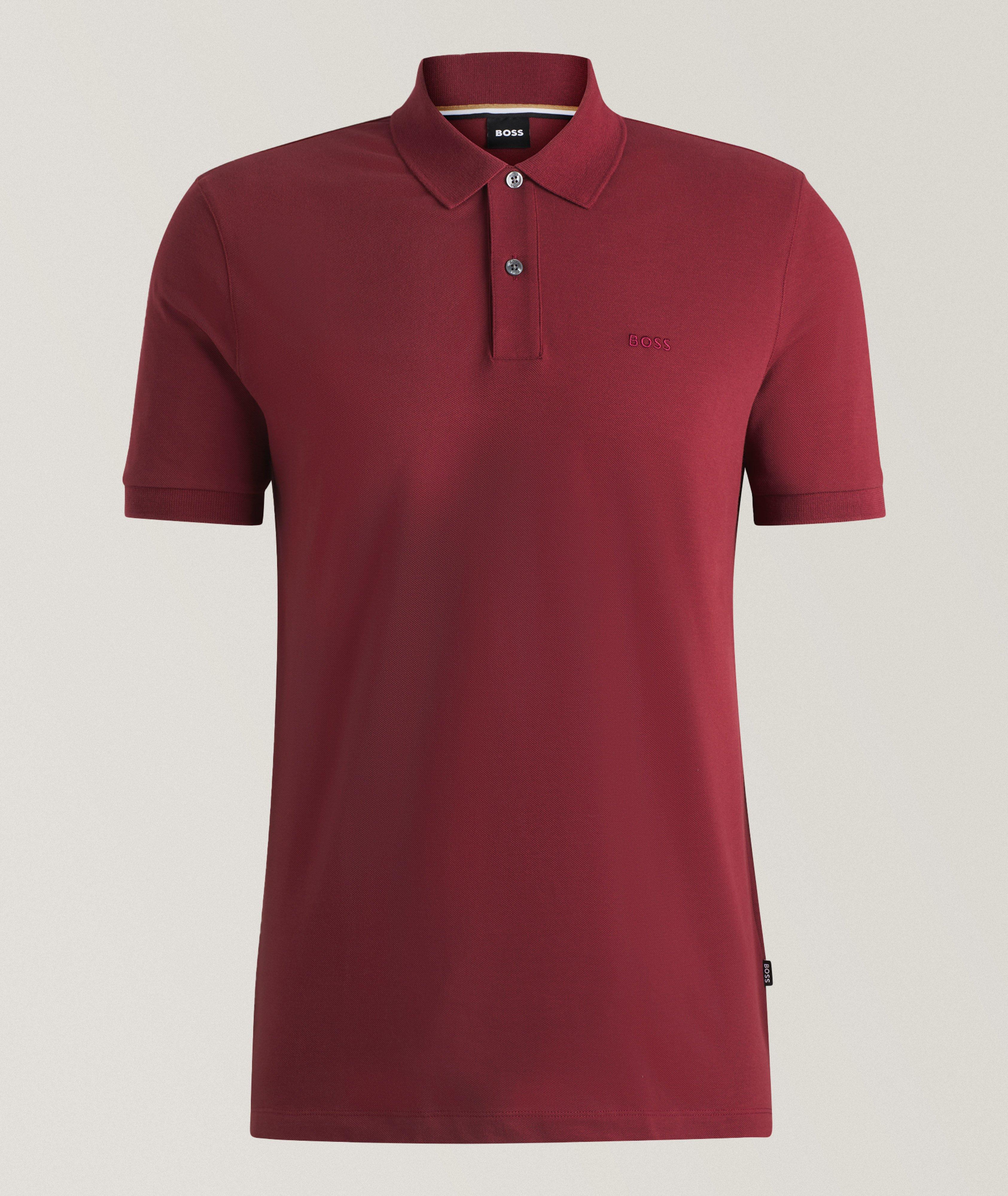 BOSS Polo Pallas En Coton En Rouge , Taille Homme Grand