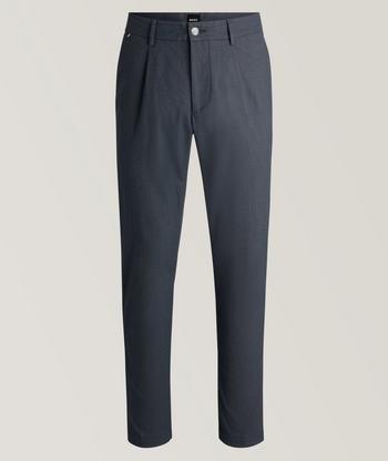 Giorgio Armani Stretch Wool-Canvas Dress Pants | Dress Pants