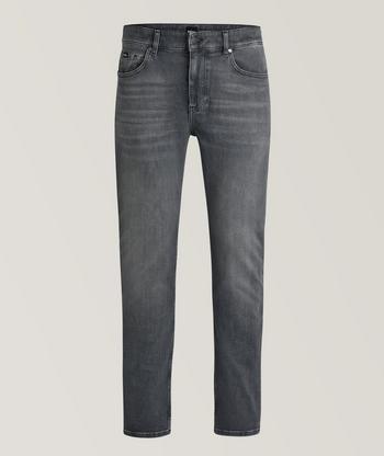Boss Delaware Slim Fit Super Stretch Jeans in Grey Men s Size 38