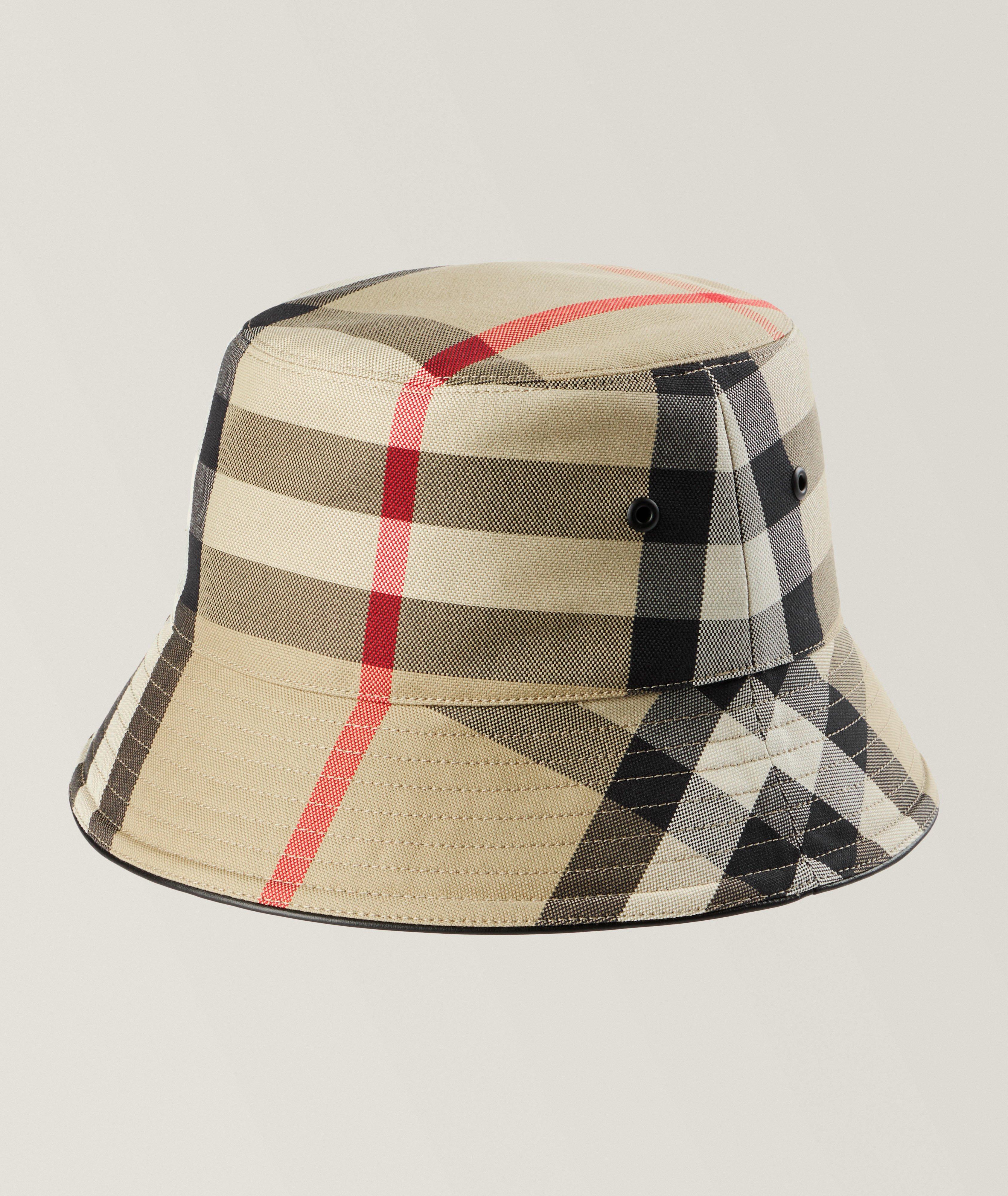 Vintage Check Bucket Hat image 0