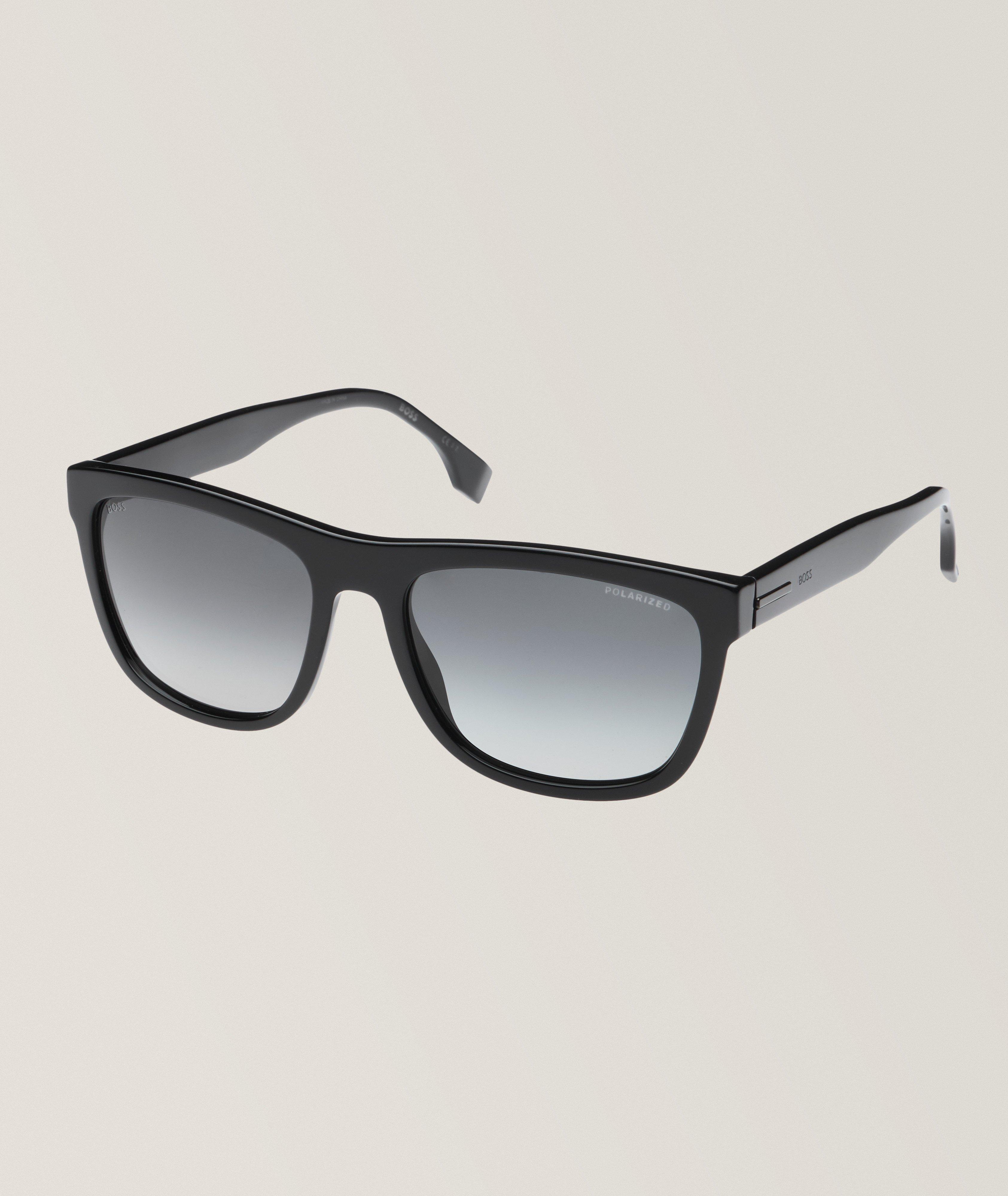 Gradient Polarized Square Sunglasses image 0