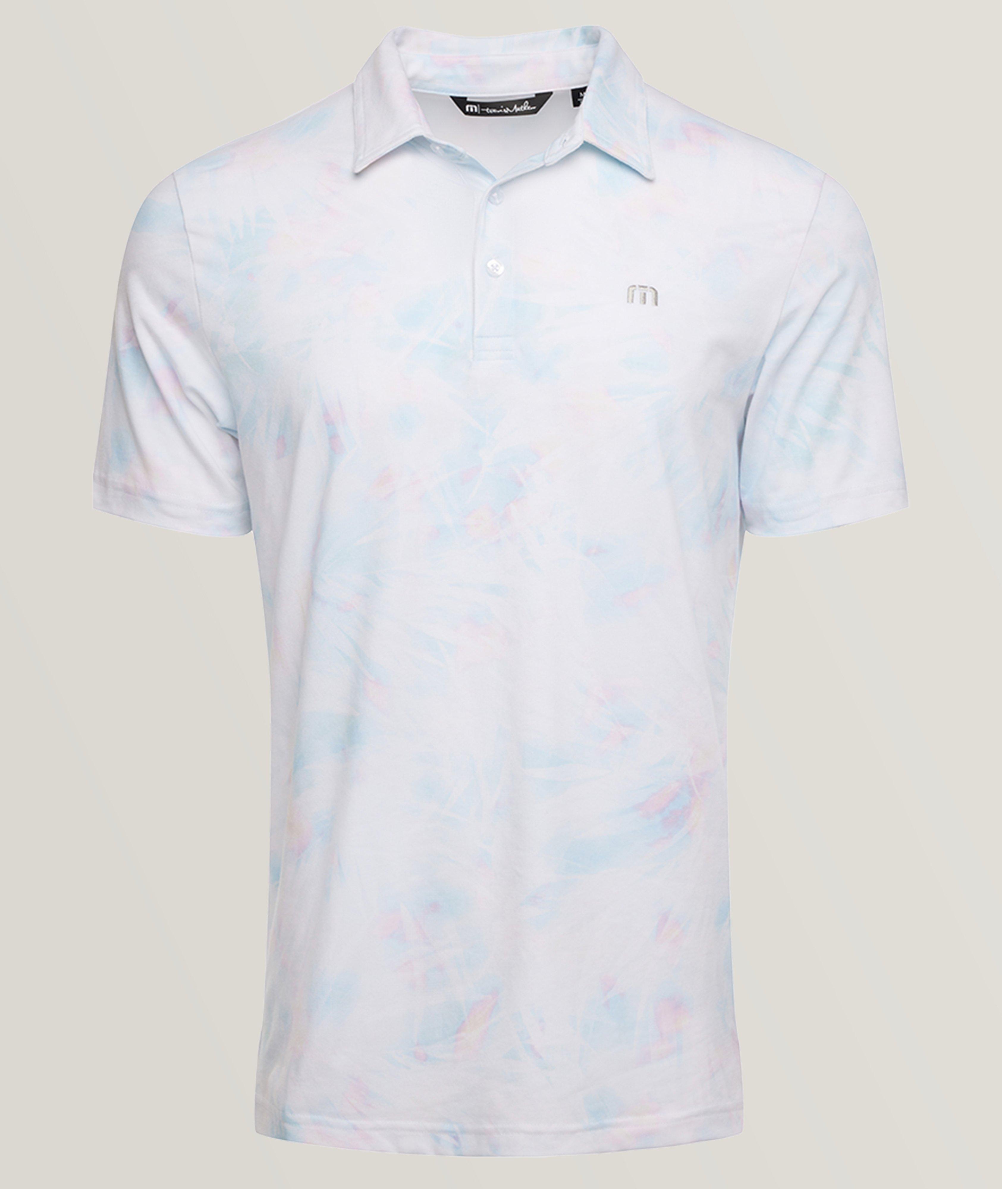 TravisMathew Polo All Tied Up En Coton Extensible En Blanc , Taille Homme Petit