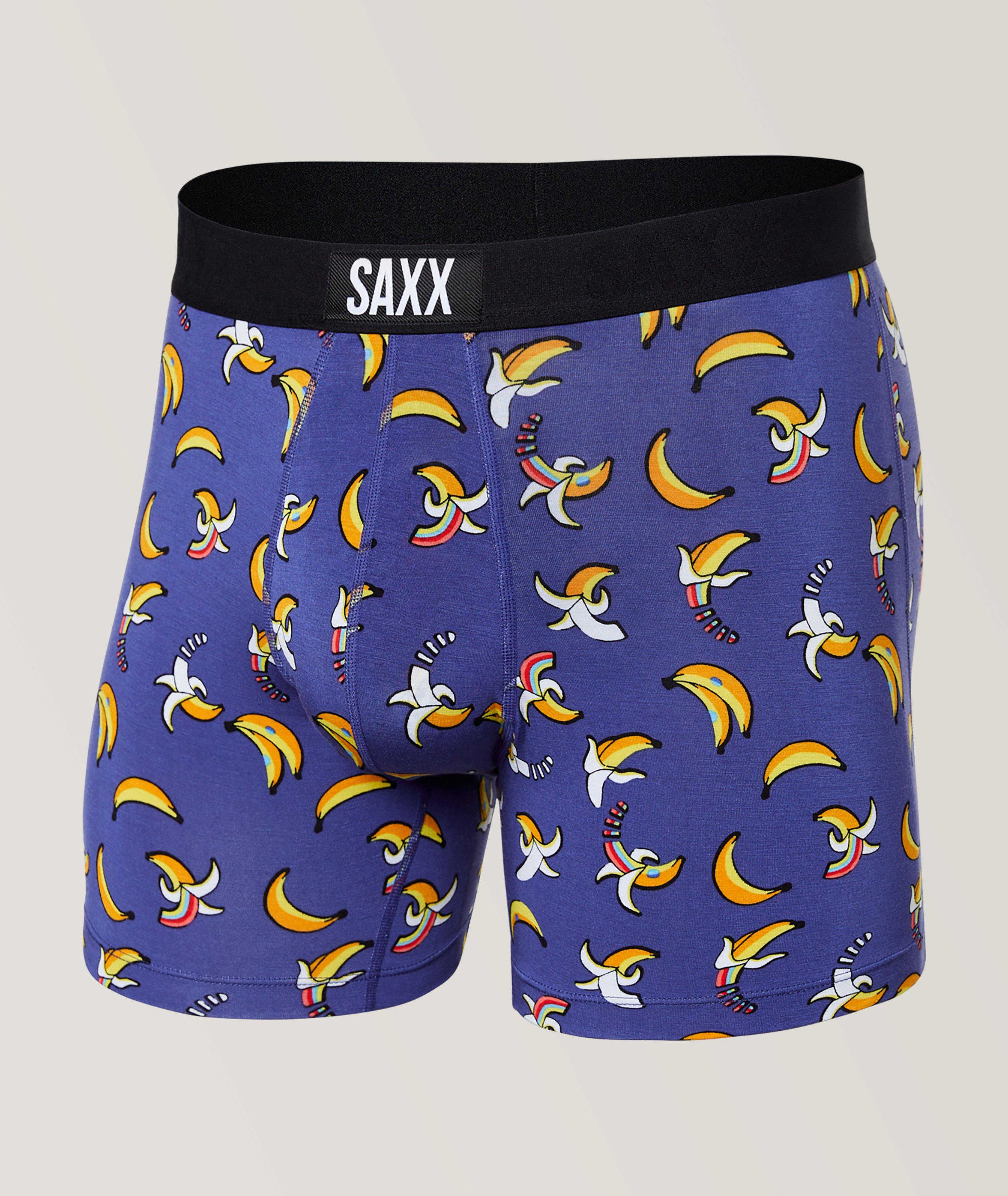 Rainbow Banana's Vibe Super Soft Boxer Briefs image 0