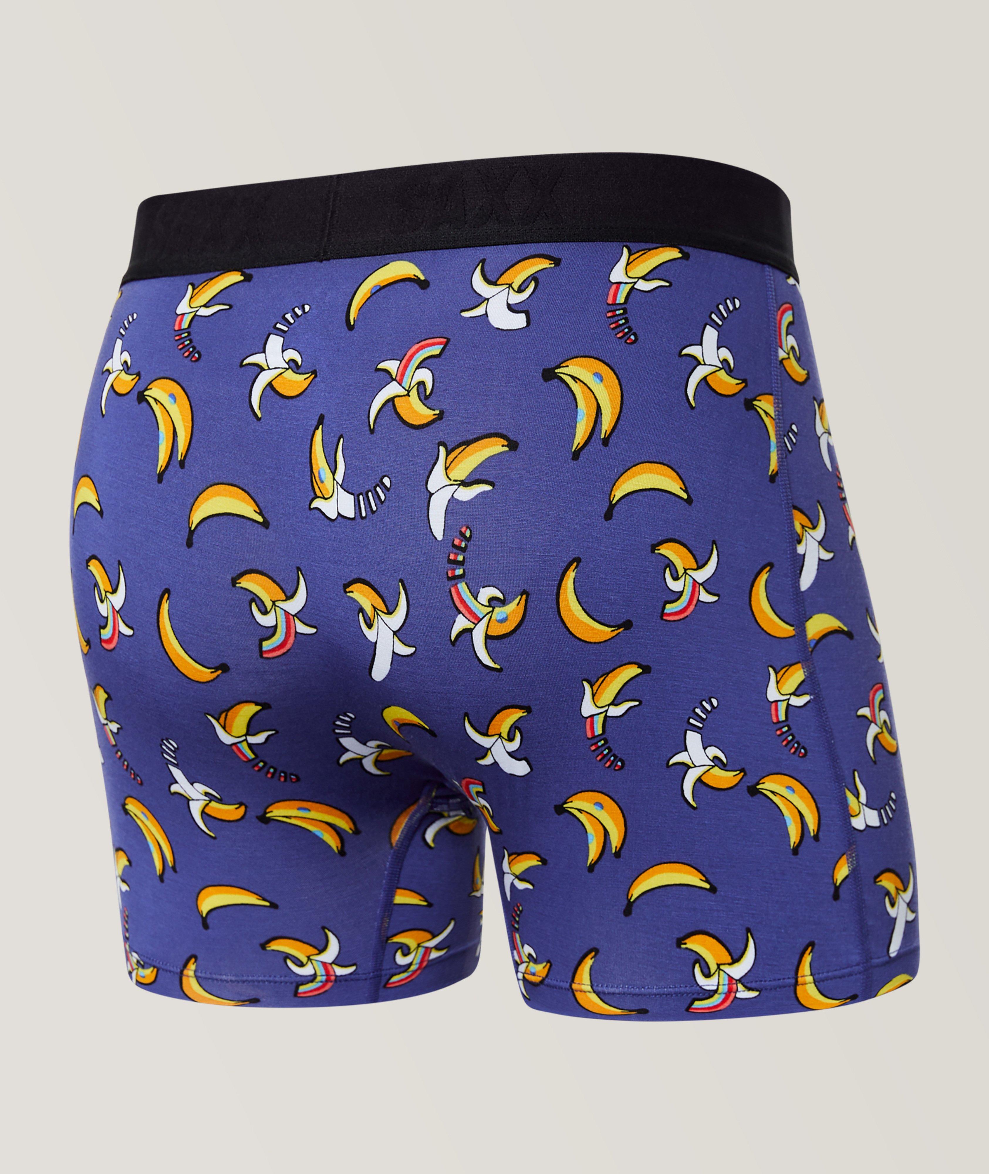Rainbow Banana's Vibe Super Soft Boxer Briefs image 1