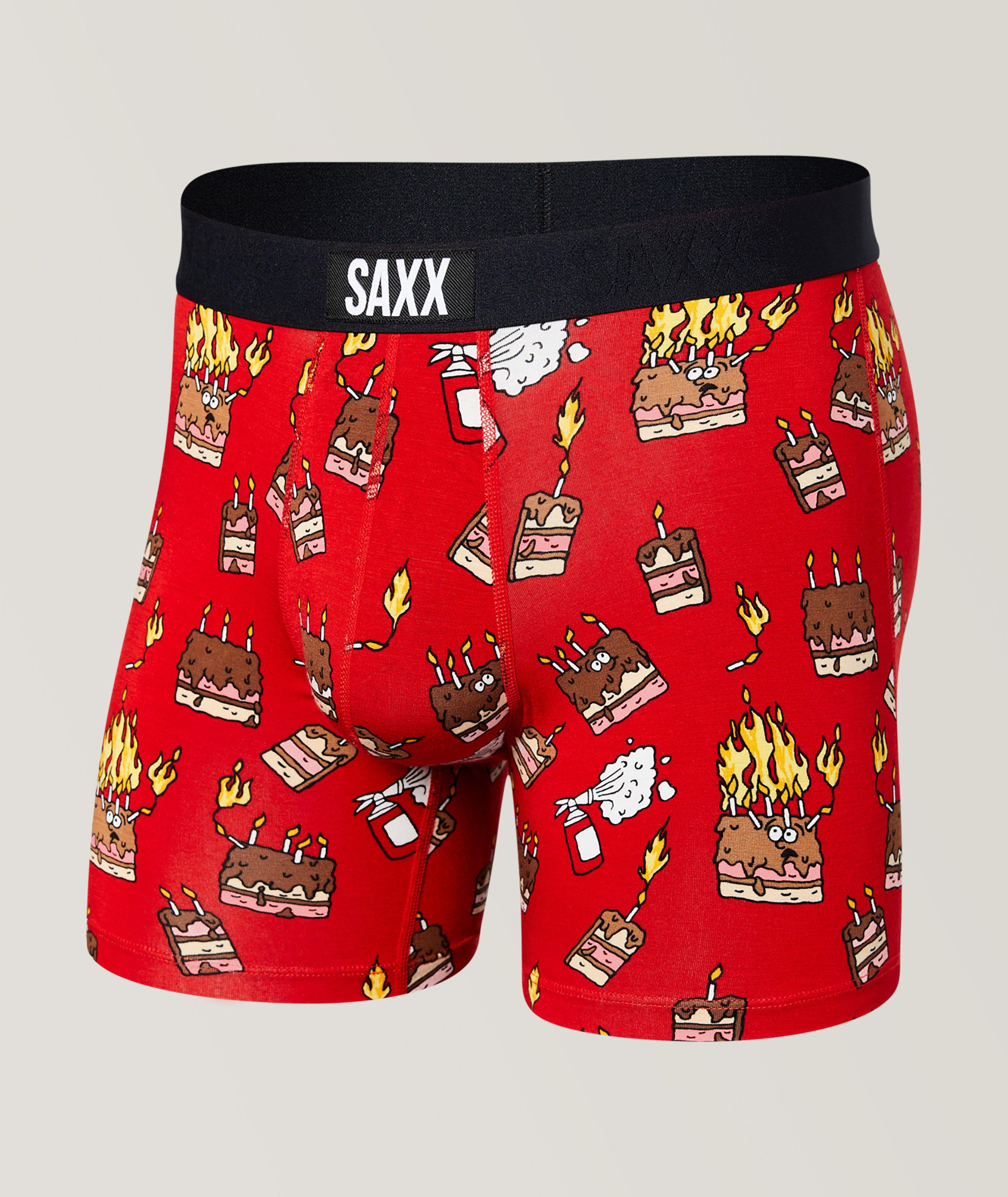 SAXX Fired Up Vibe Super Soft Boxer Briefs