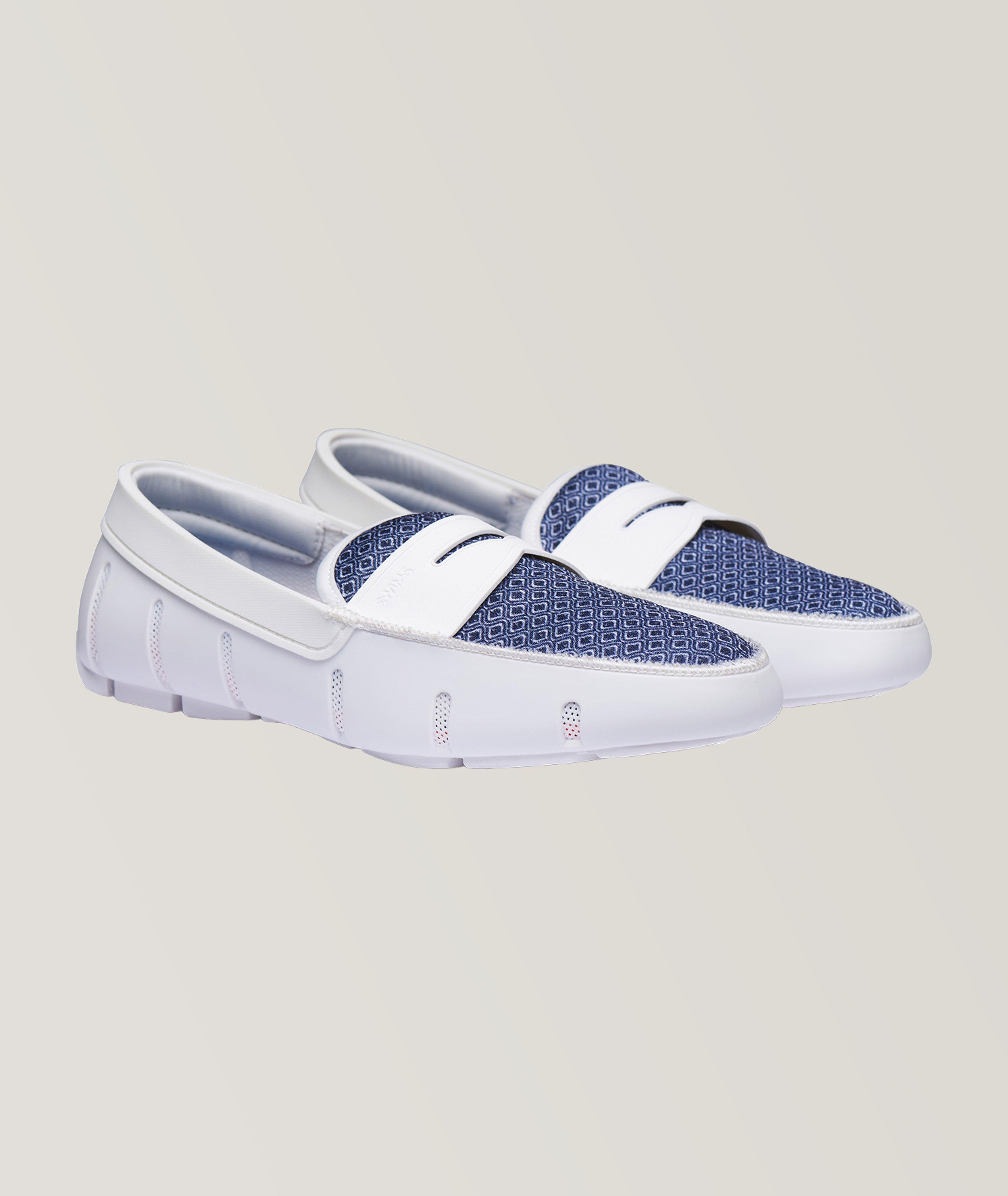 Printed Penny Loafers  image 1