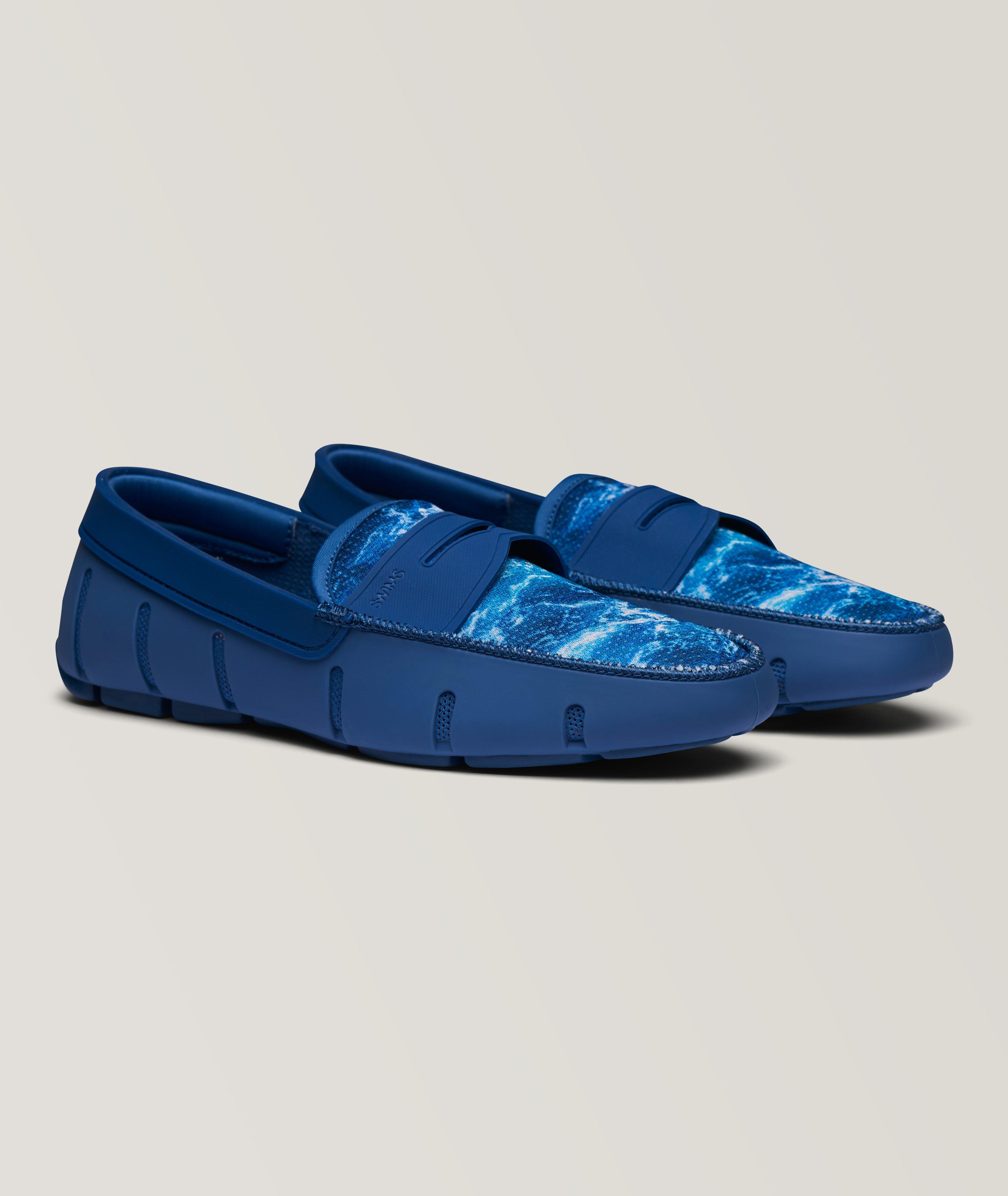 Printed Penny Loafers  image 1
