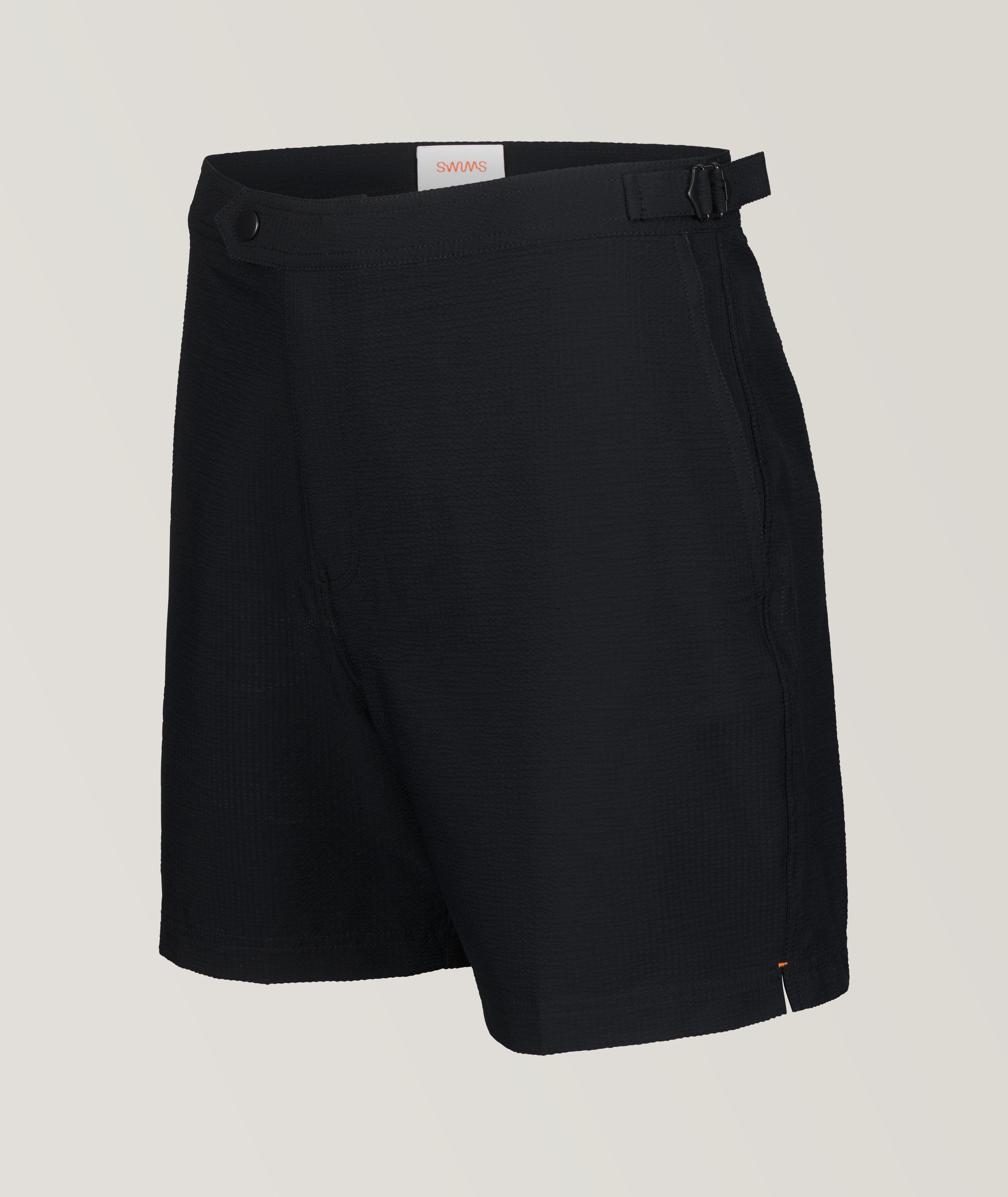Paloma Seersucker Swim Shorts image 1