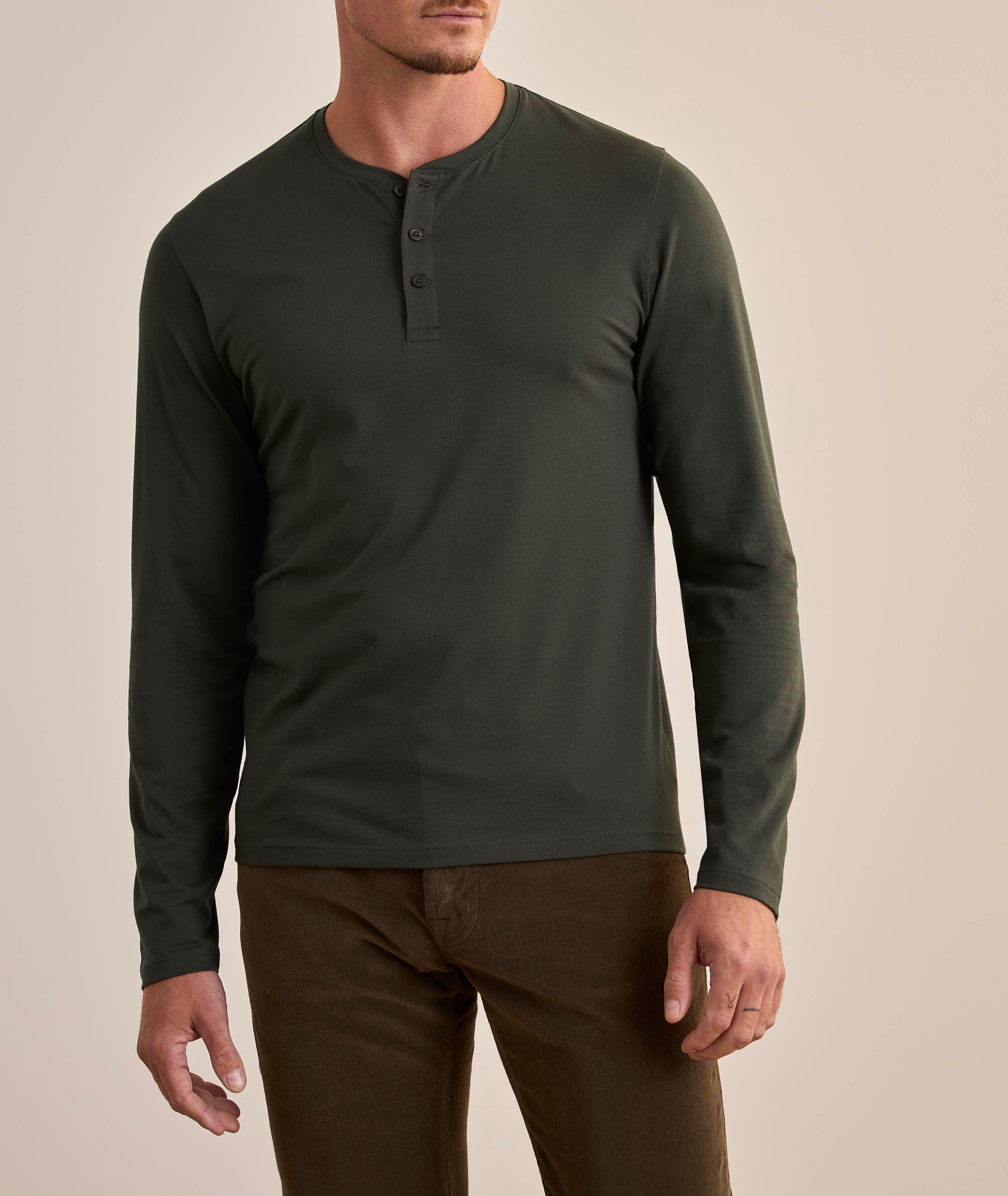 Henley coton pima-extensible image 1