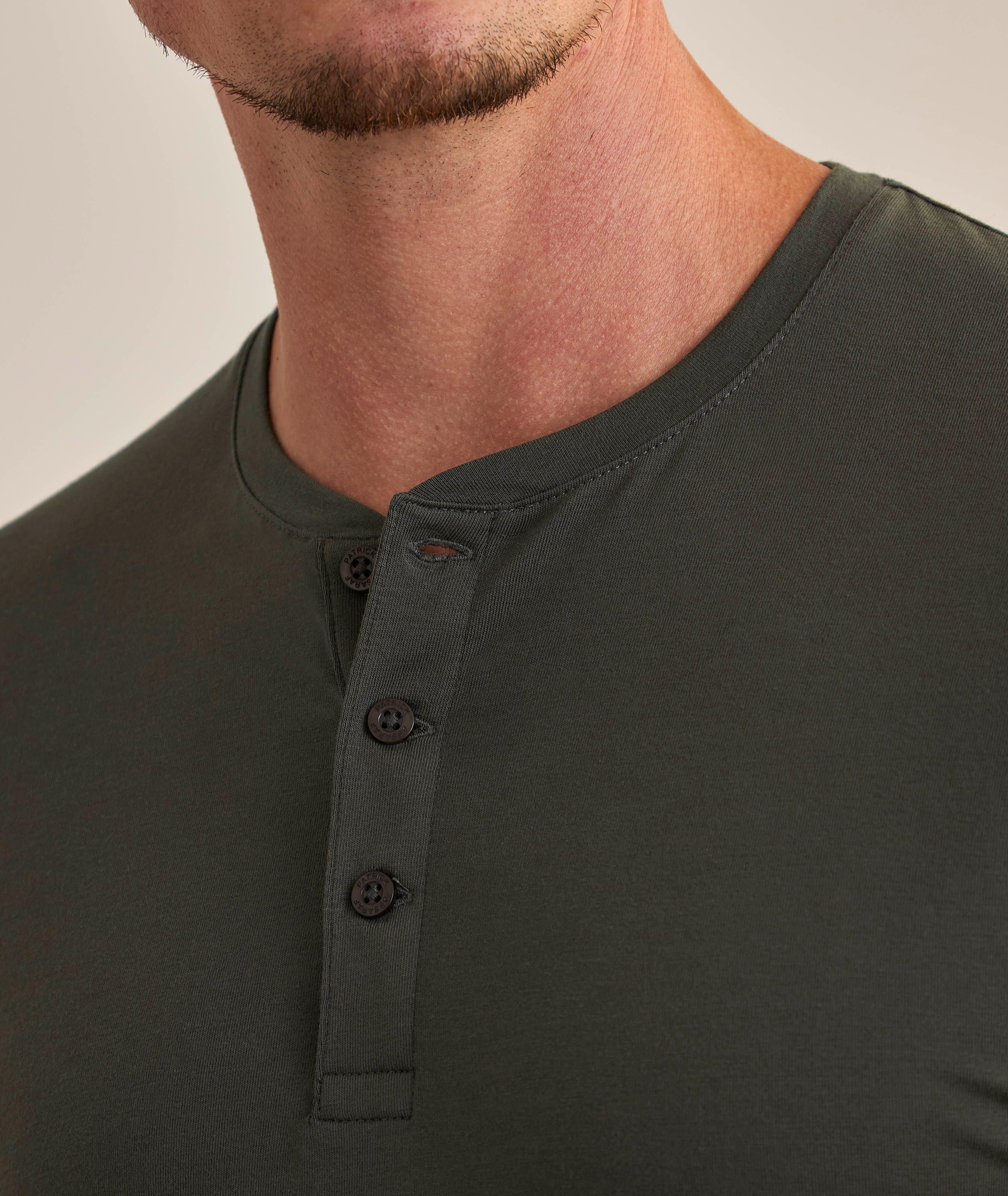 Henley coton pima-extensible image 3