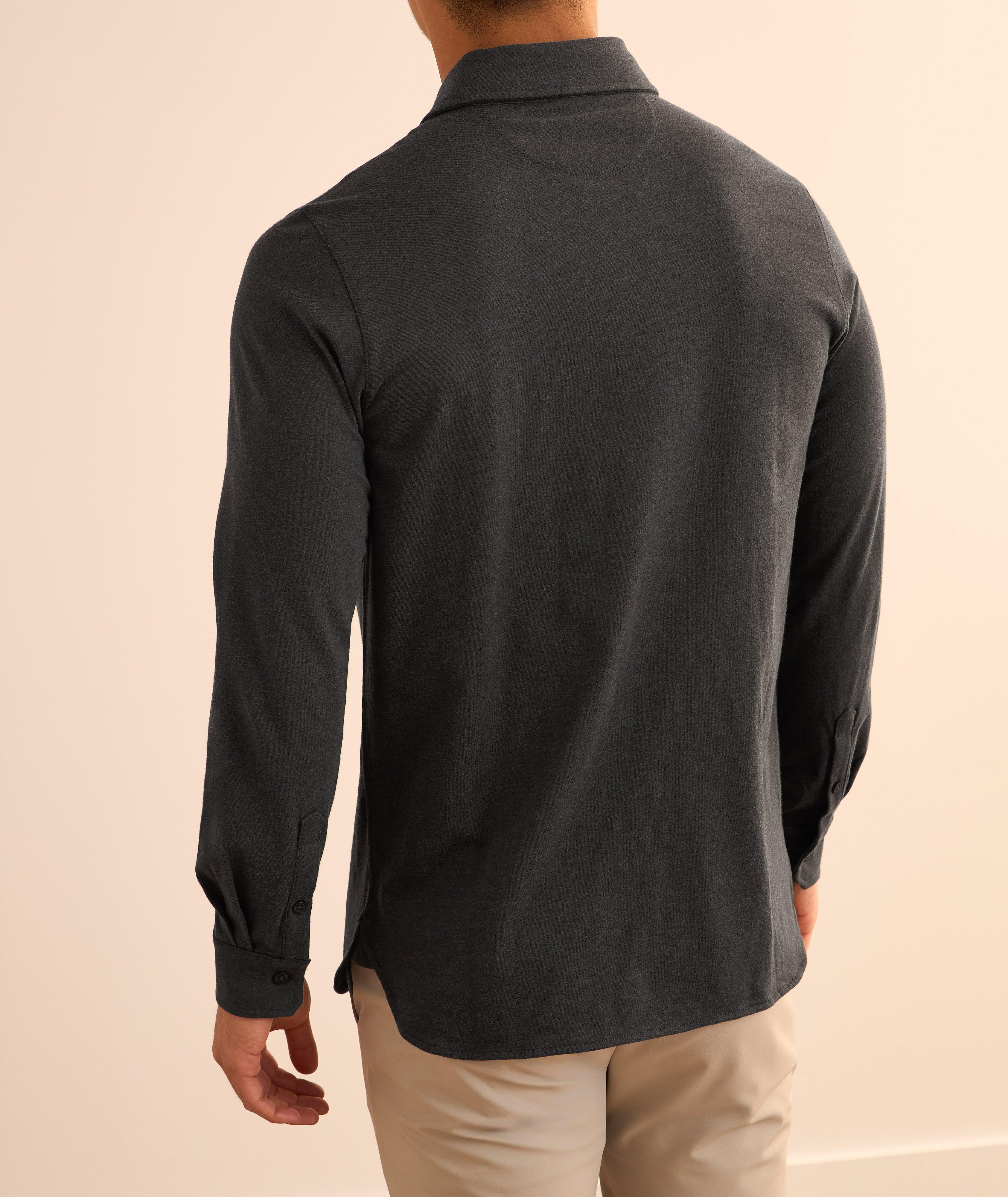 Overdye Pima Cotton-Blend Shirt image 2