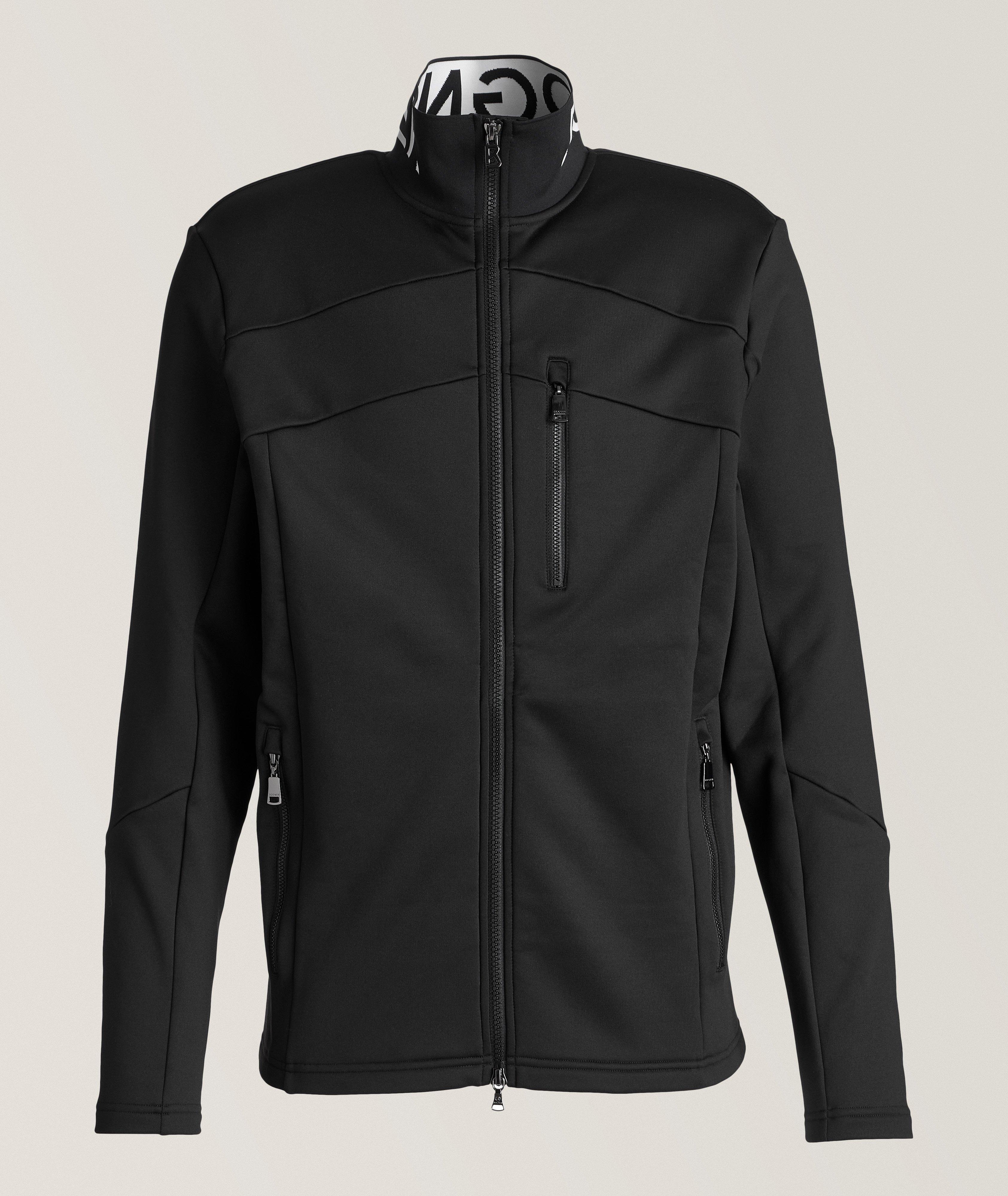 Bogner Pull À Manches Longues Et À Glissière En Noir , Taille Homme TG