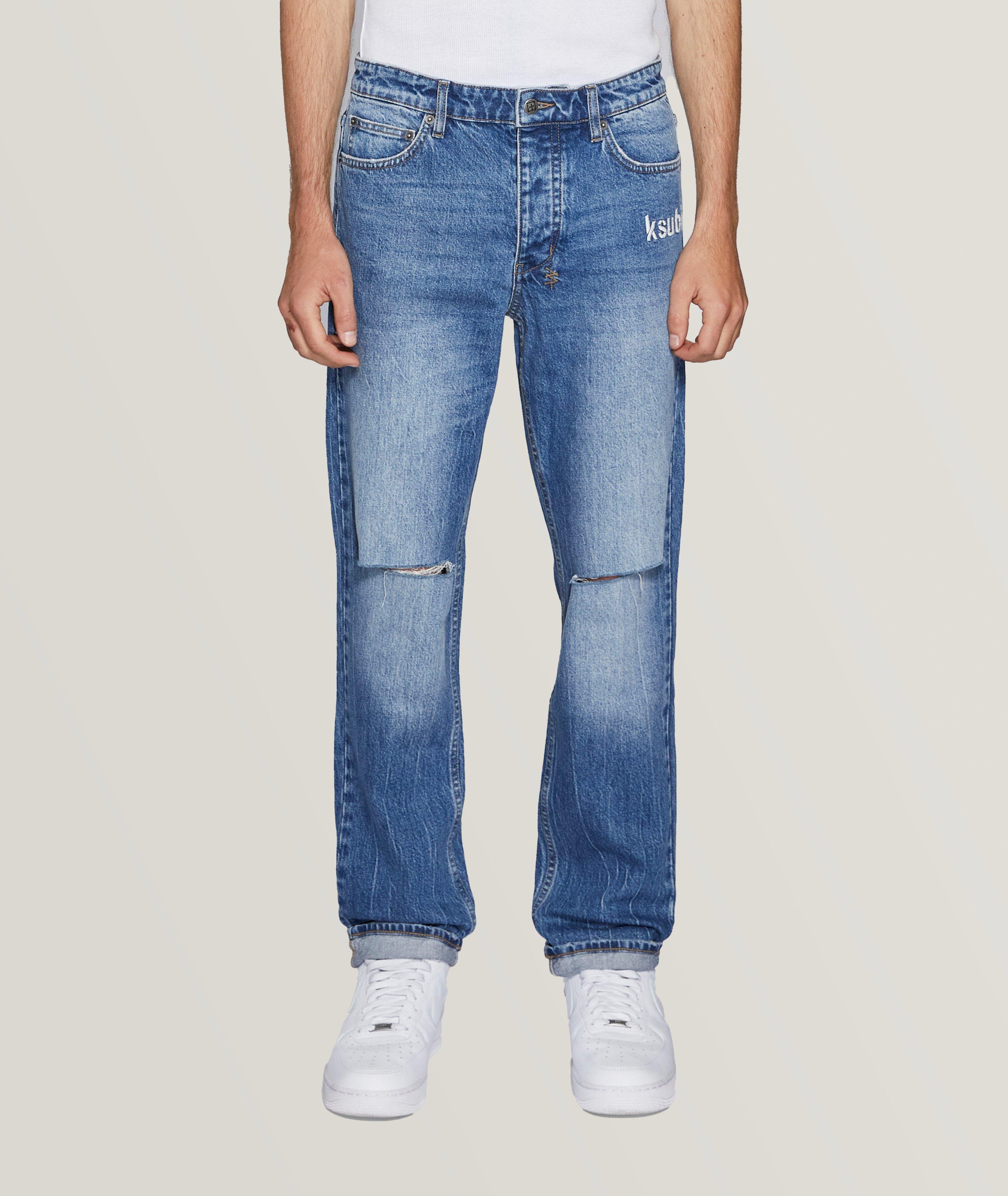 Ksubi Jean Hazlow De Coupe Amincie En Bleu , Taille Homme 29