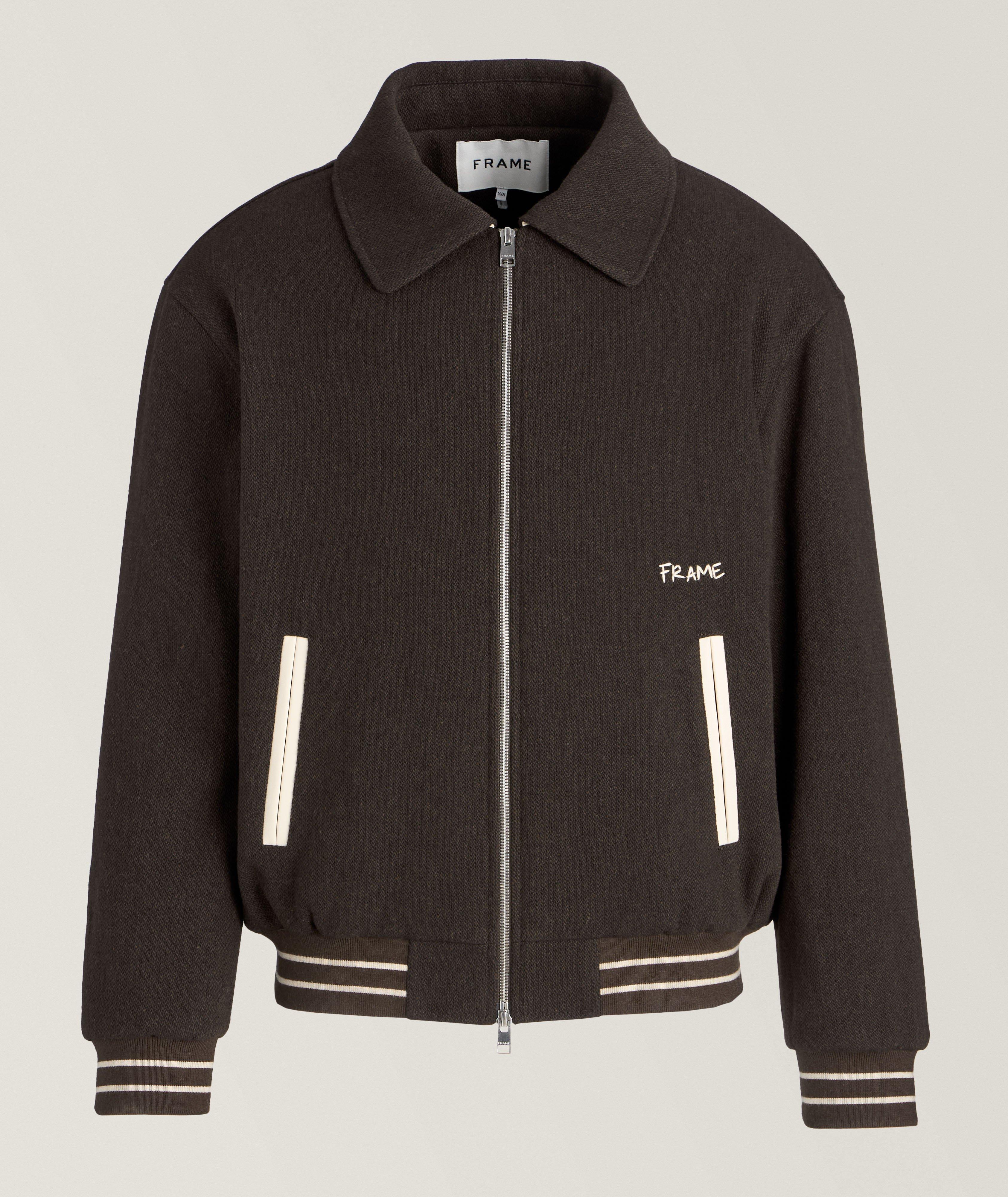 Wool-Blend Varsity Jacket image 0