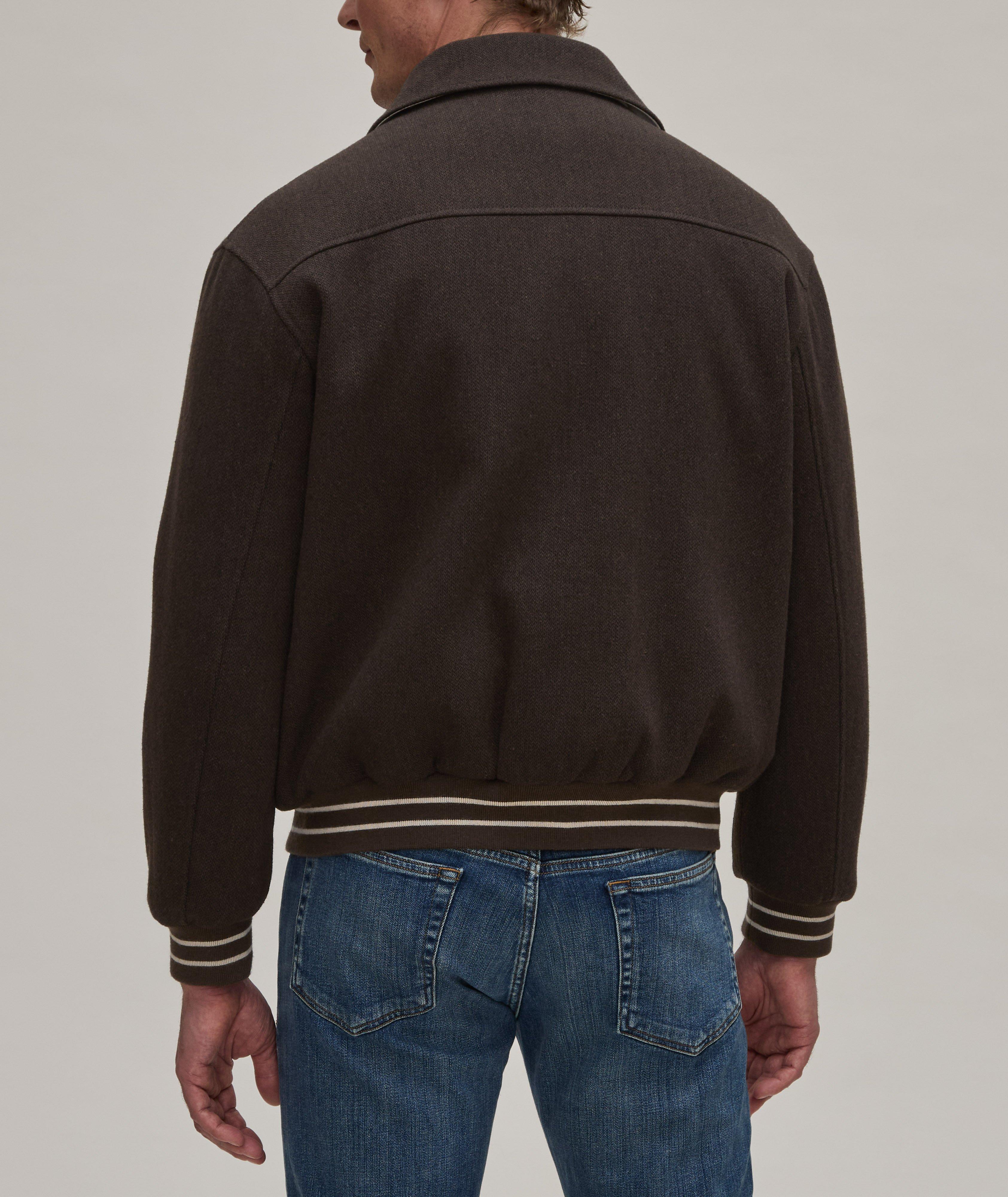 Wool-Blend Varsity Jacket image 2