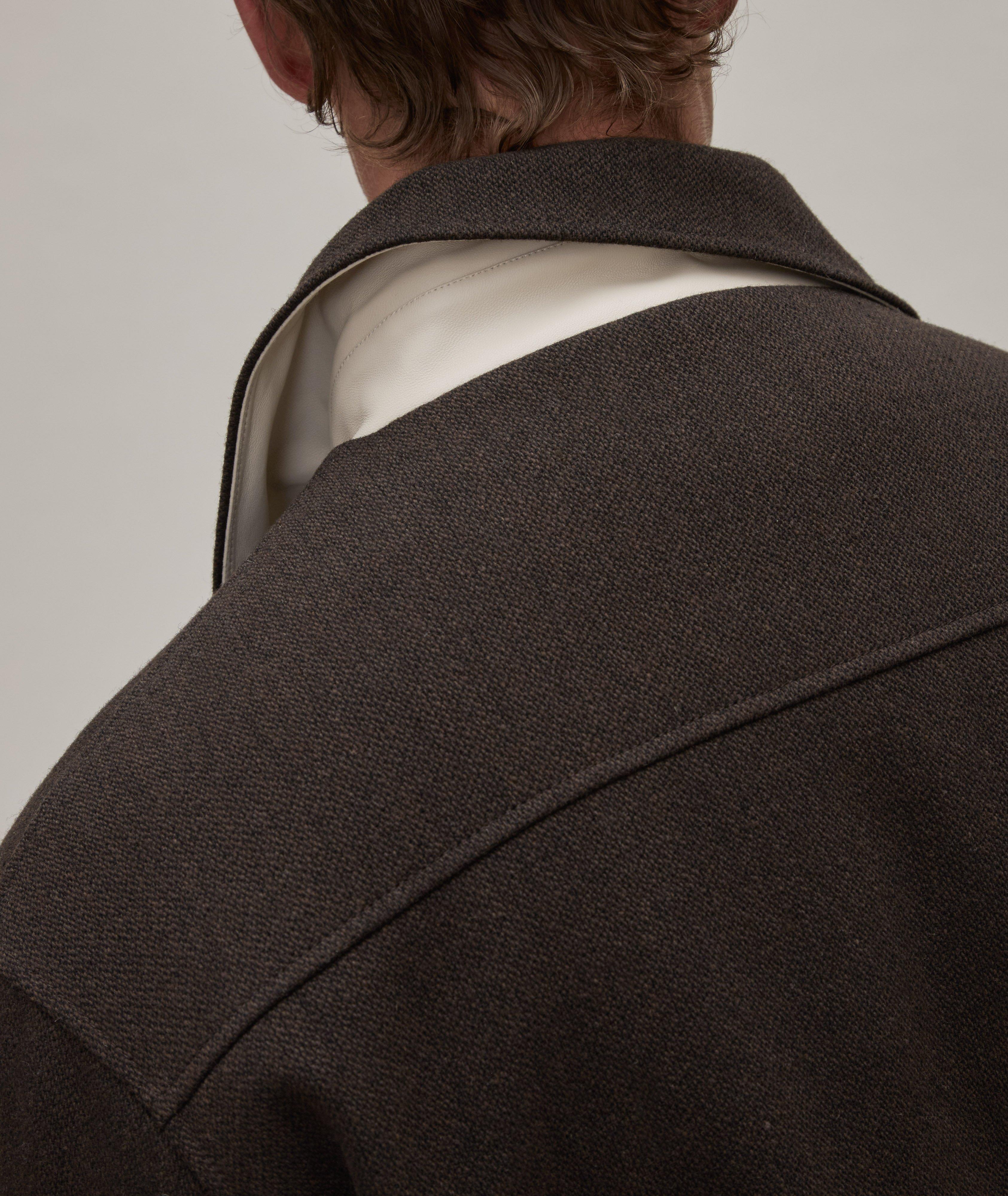 Wool-Blend Varsity Jacket image 4
