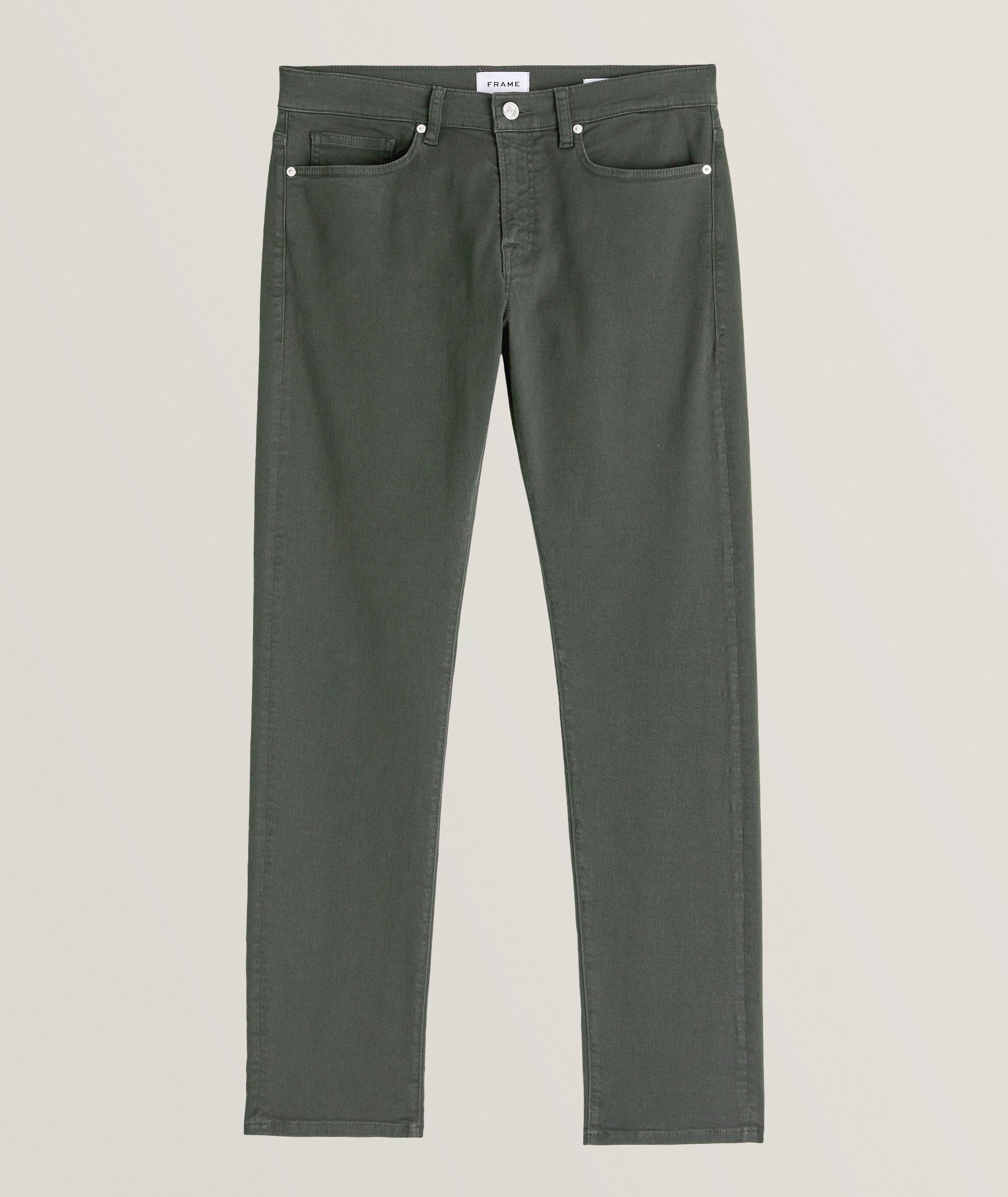 Frame L'Homme Slim Stretch-Cotton Jeans