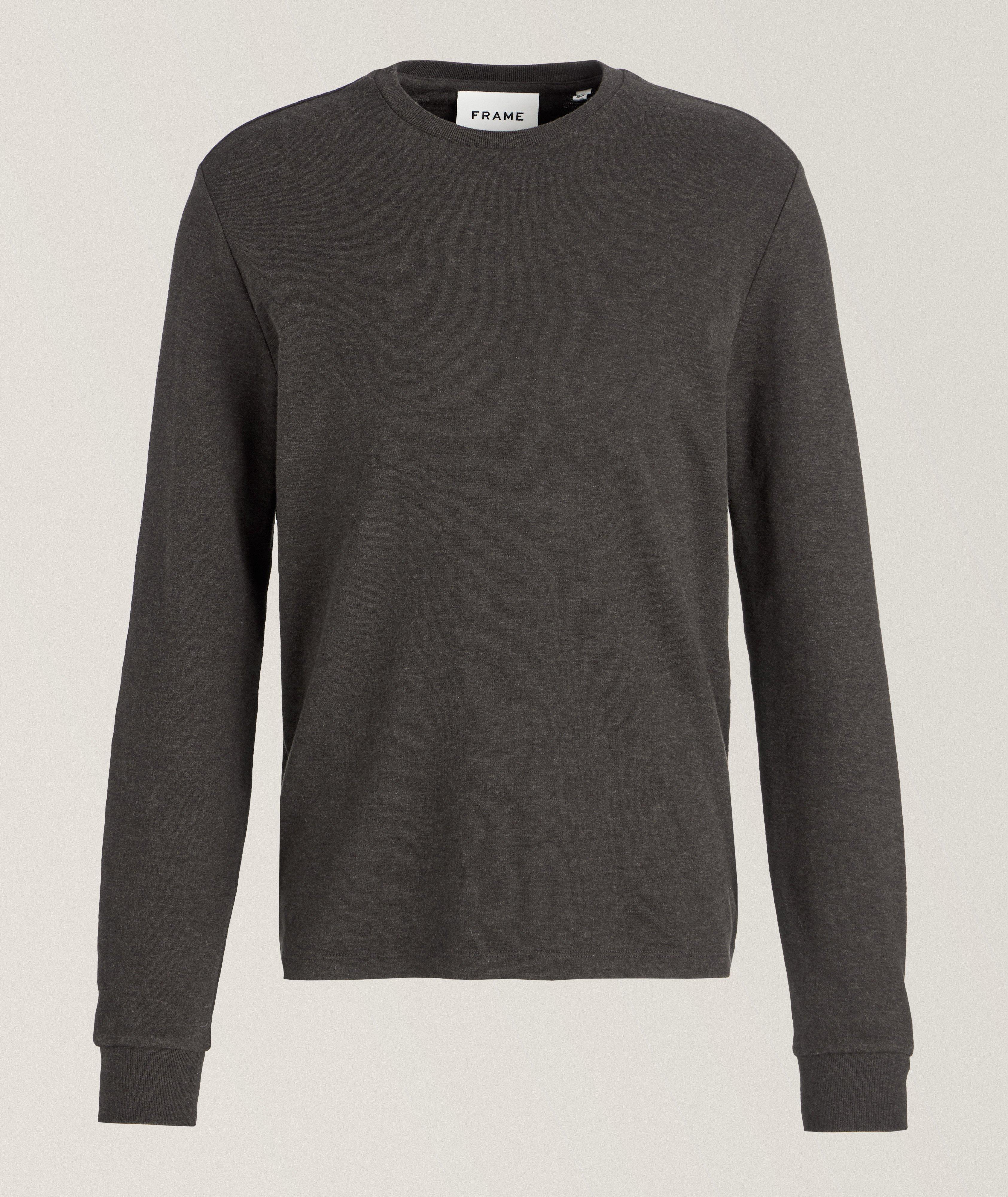 Duo Fold Long-Sleeve Cotton T-Shirt image 0