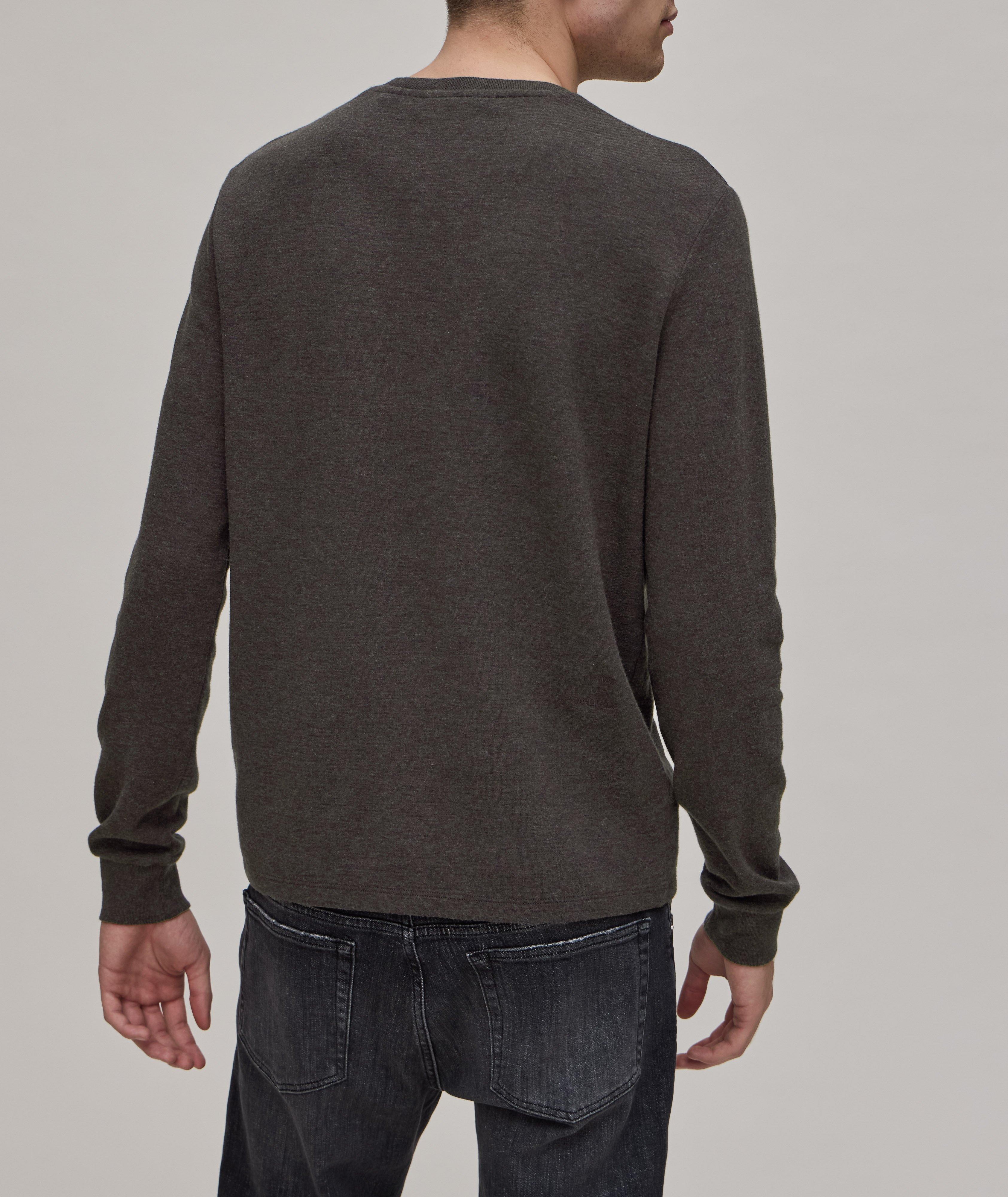Duo Fold Long-Sleeve Cotton T-Shirt image 2