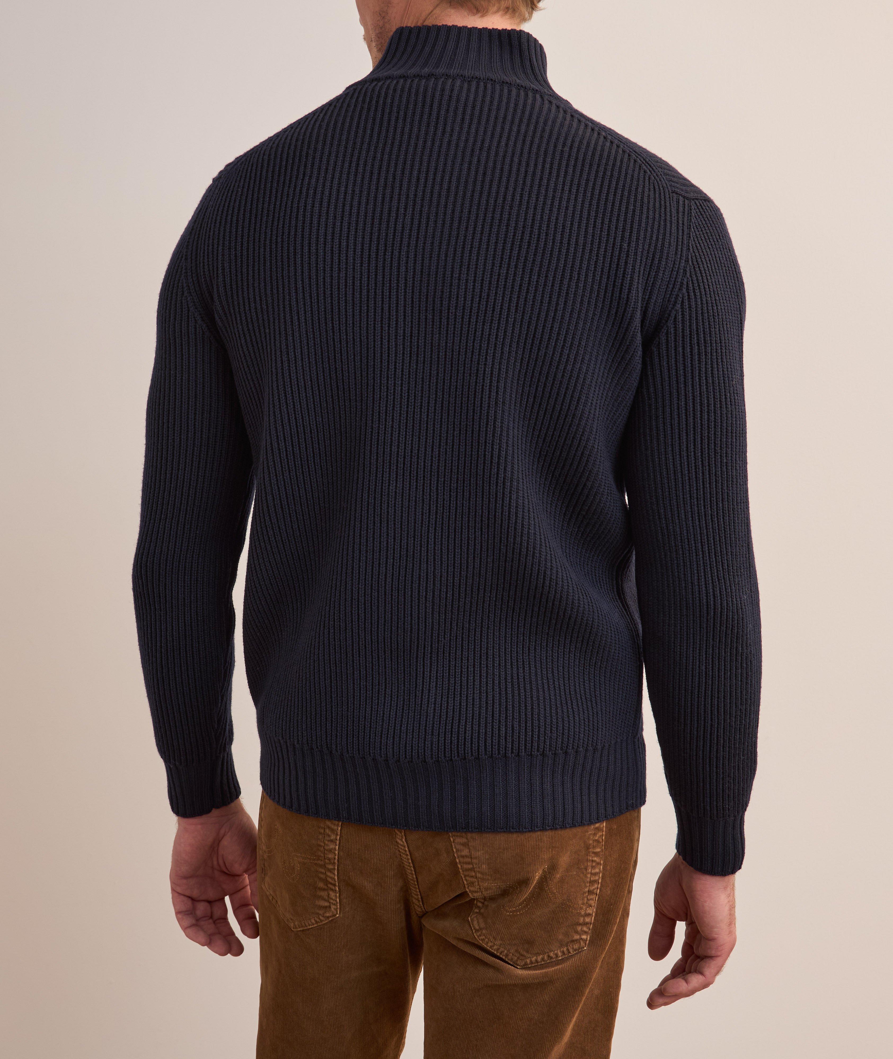 Extrafine Merino Wool Button-Up Cardigan image 2