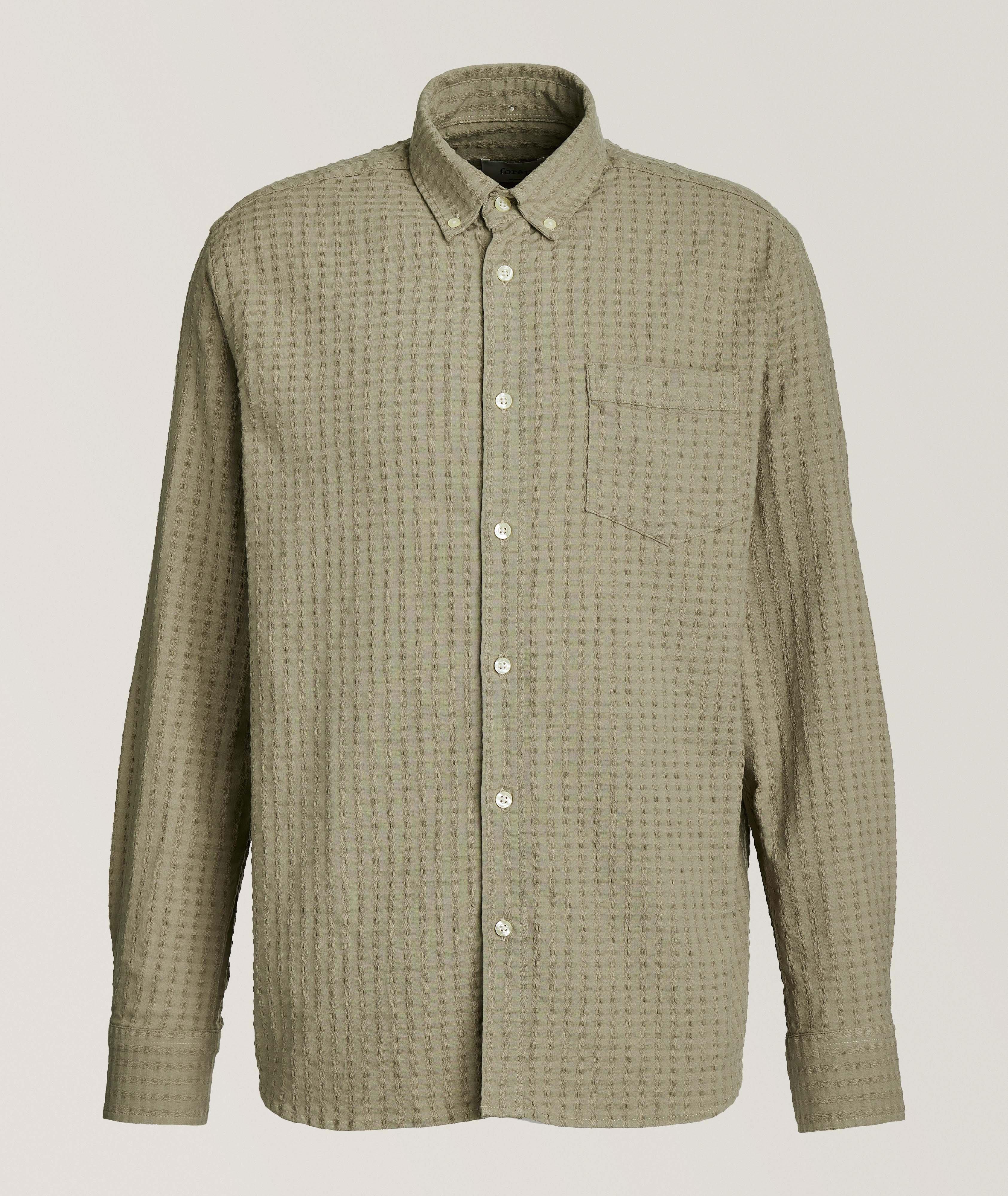 Jacquard Organic Cotton Shirt