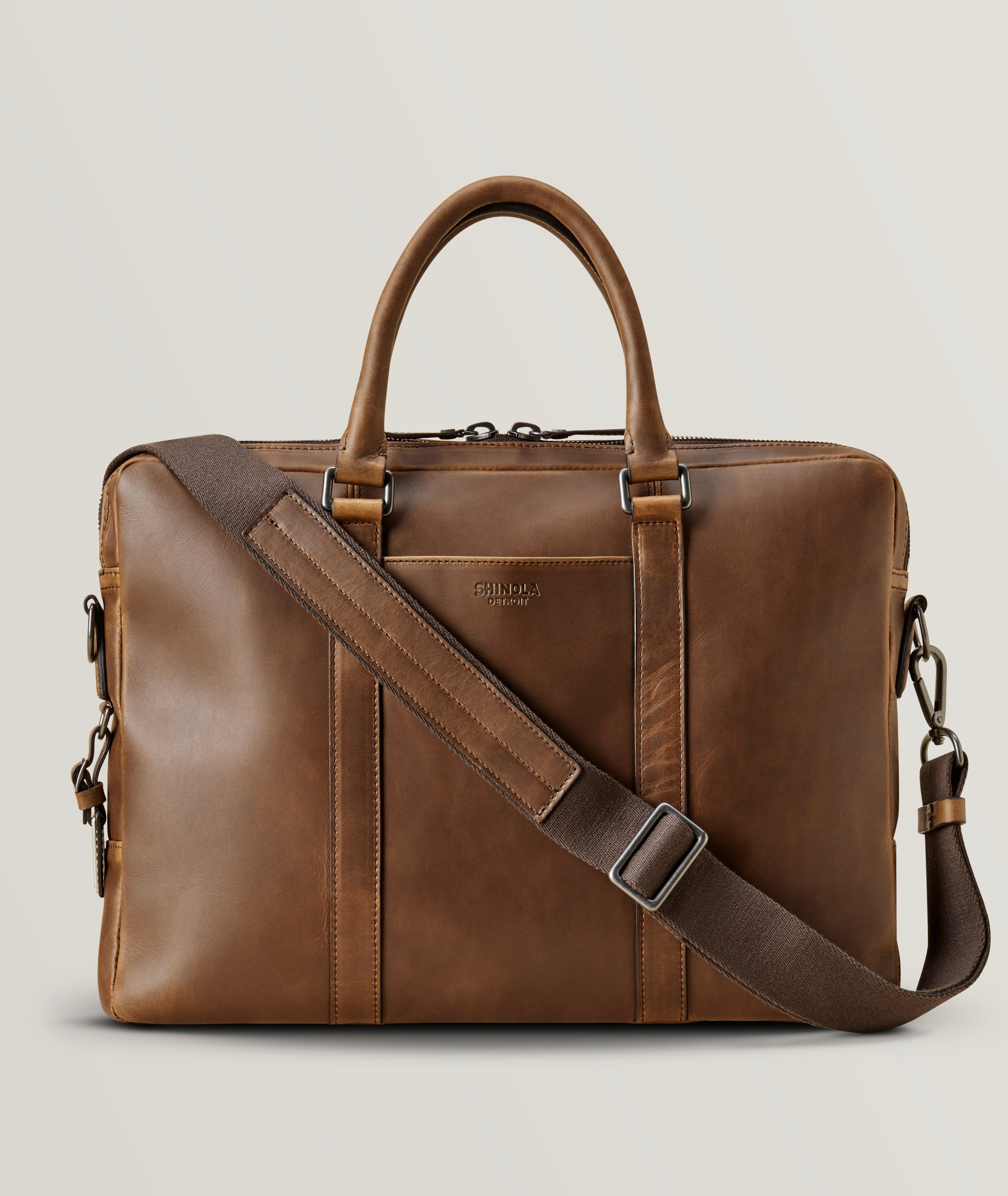 Shinola Porte-Document Pour Ordinateur Portatif En Brun