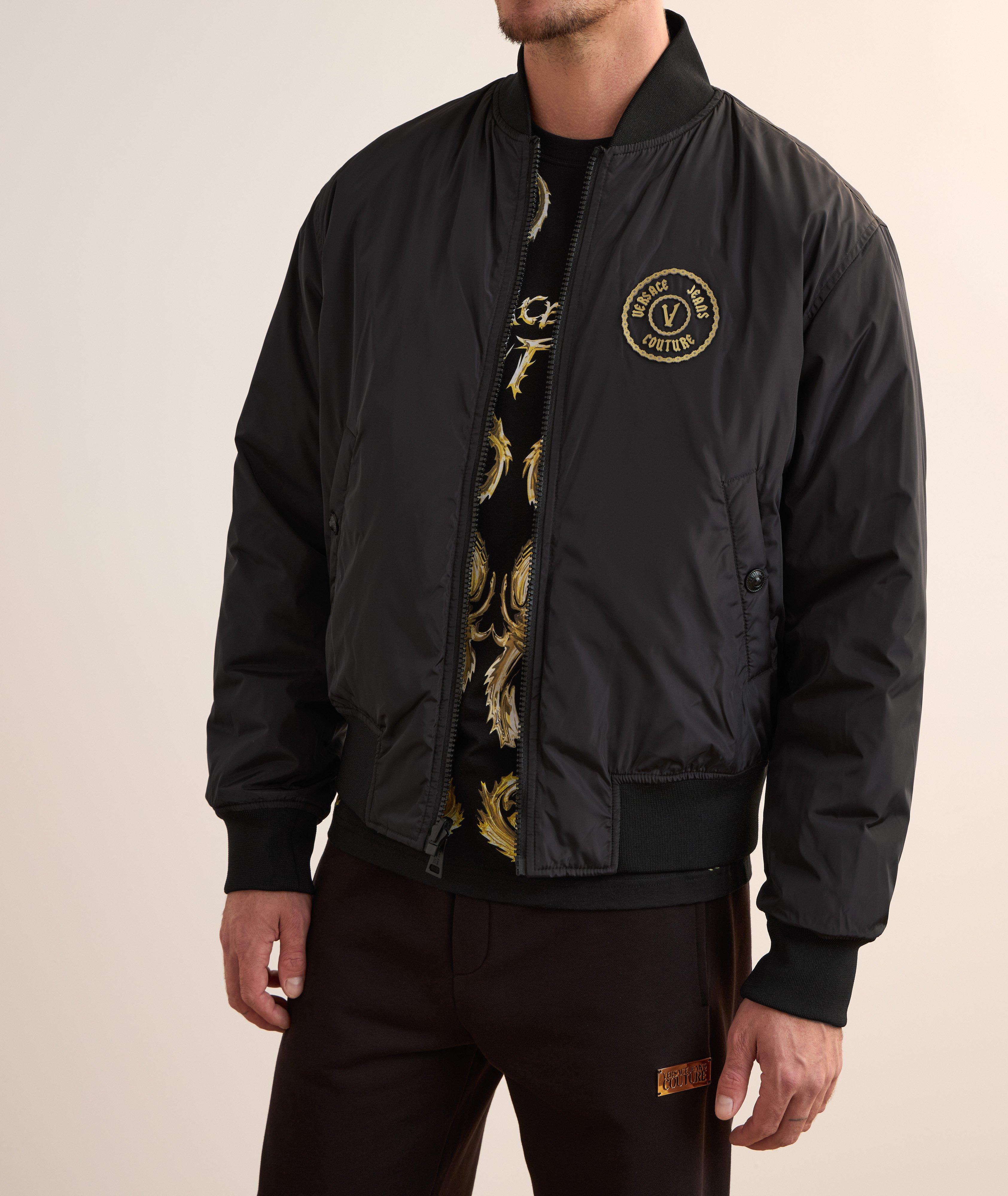 Reversible Baroque Quilted Bomber image 3