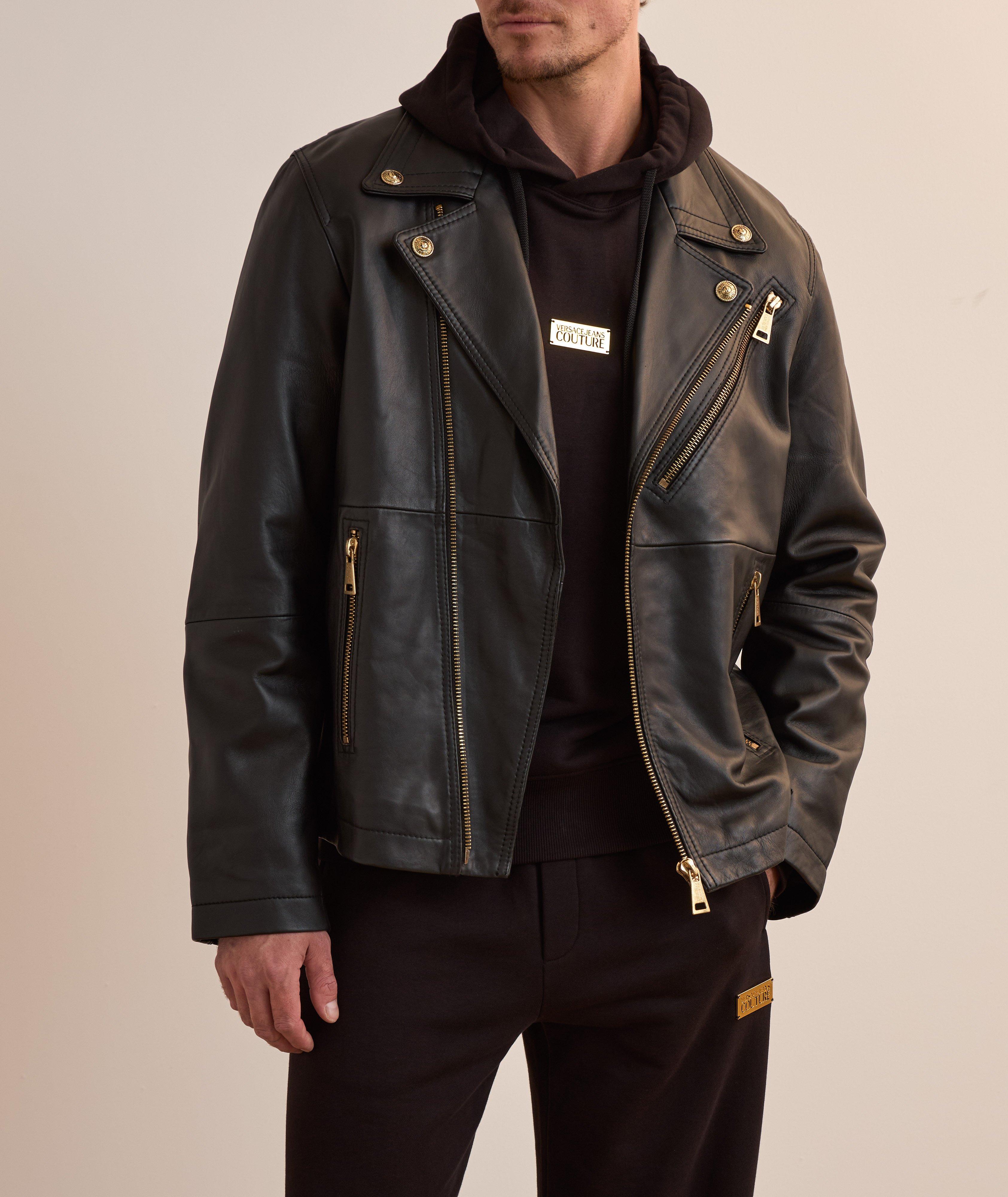 Moto Faux Leather Jacket image 1