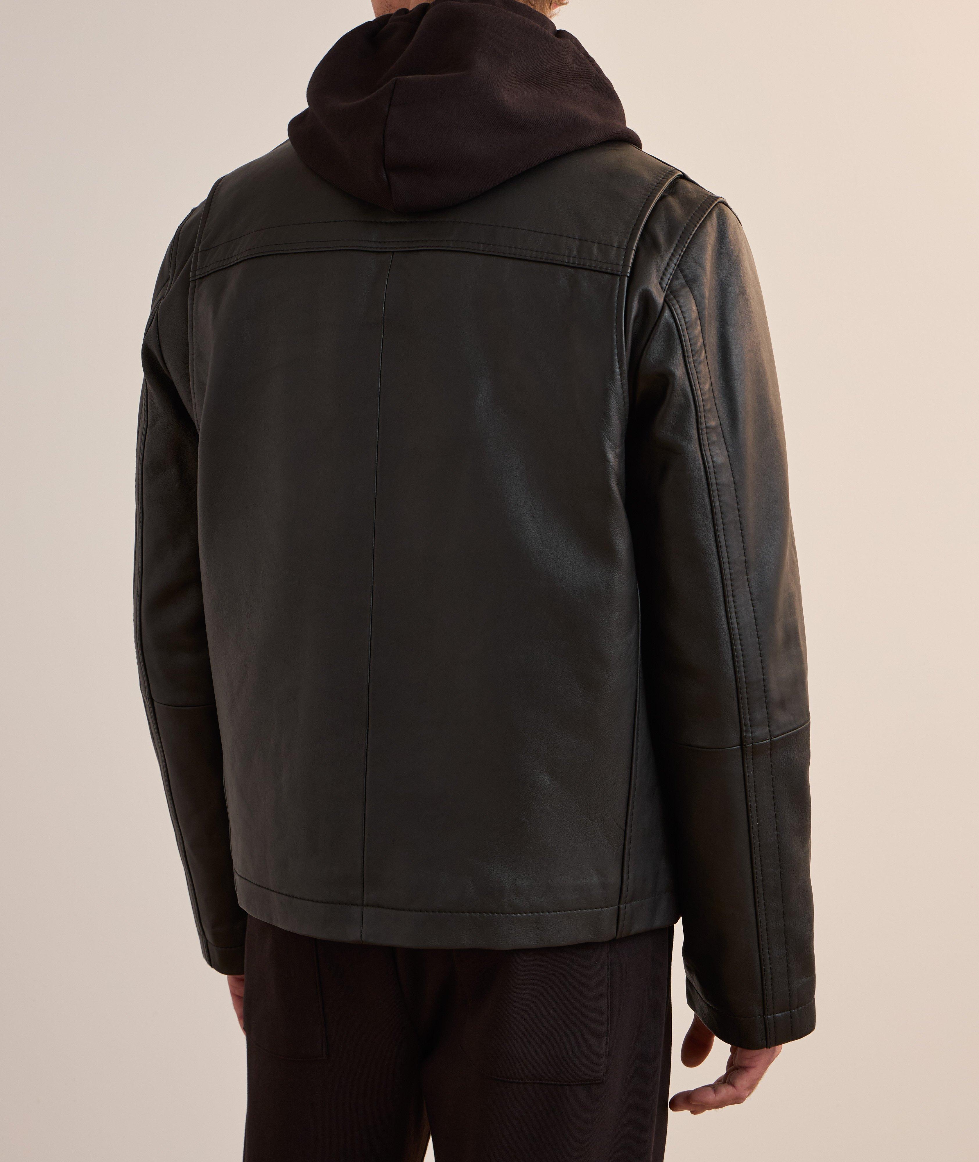 Moto Faux Leather Jacket image 2