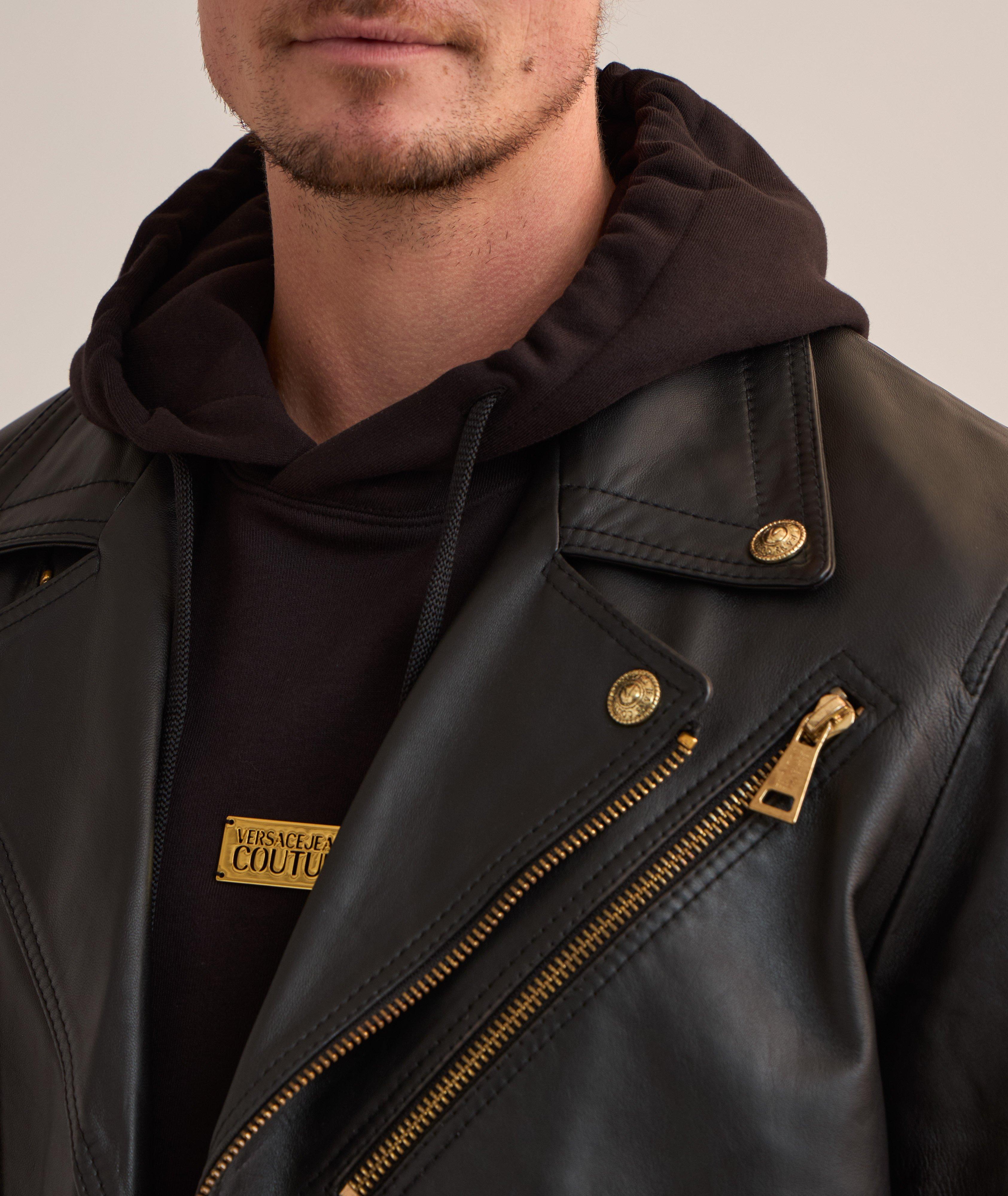 Moto Faux Leather Jacket image 3